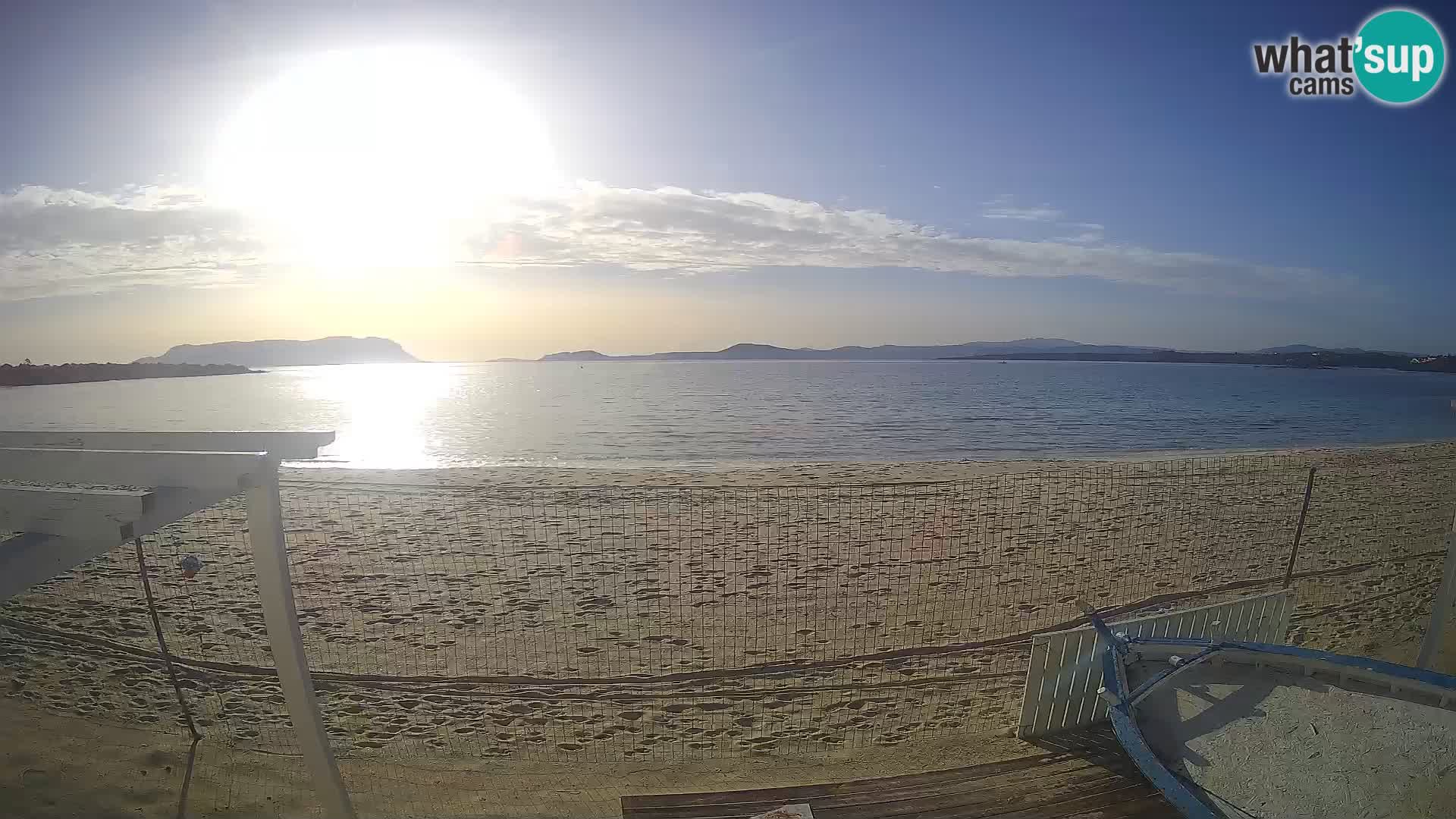 Spiaggia Bianca web cam – Golfo Aranci – Sardinien