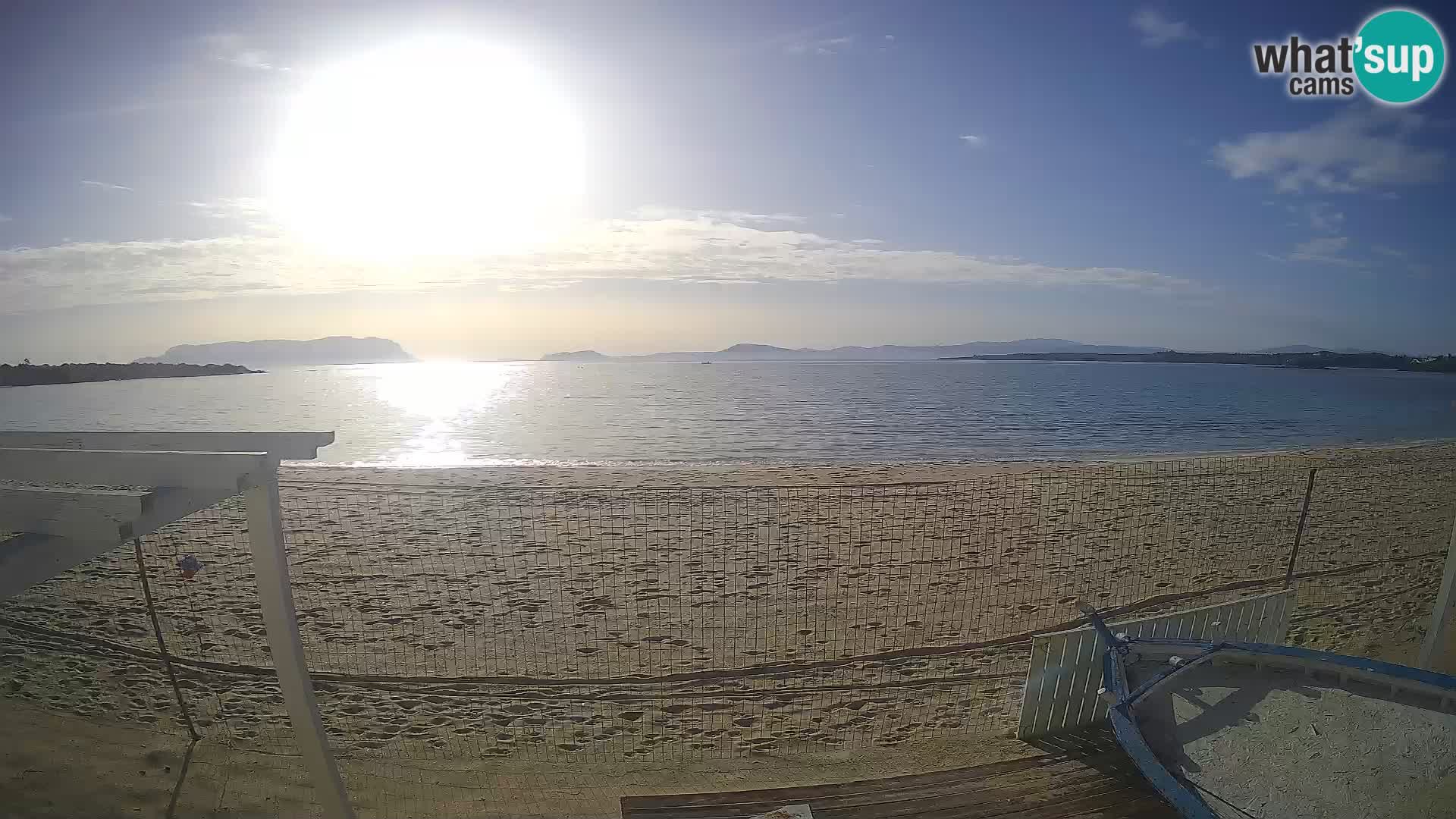 Spletana kamera Spiaggia Bianca – Golfo Aranci – Sardinija