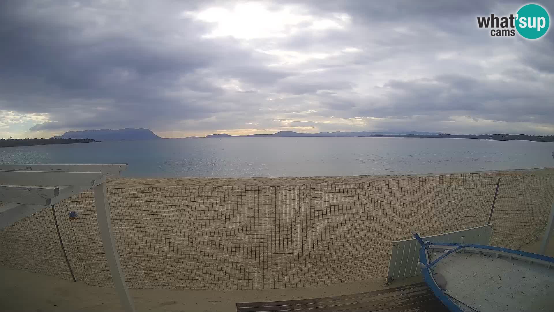 Spiaggia Bianca web cam – Golfo Aranci – Sardinien