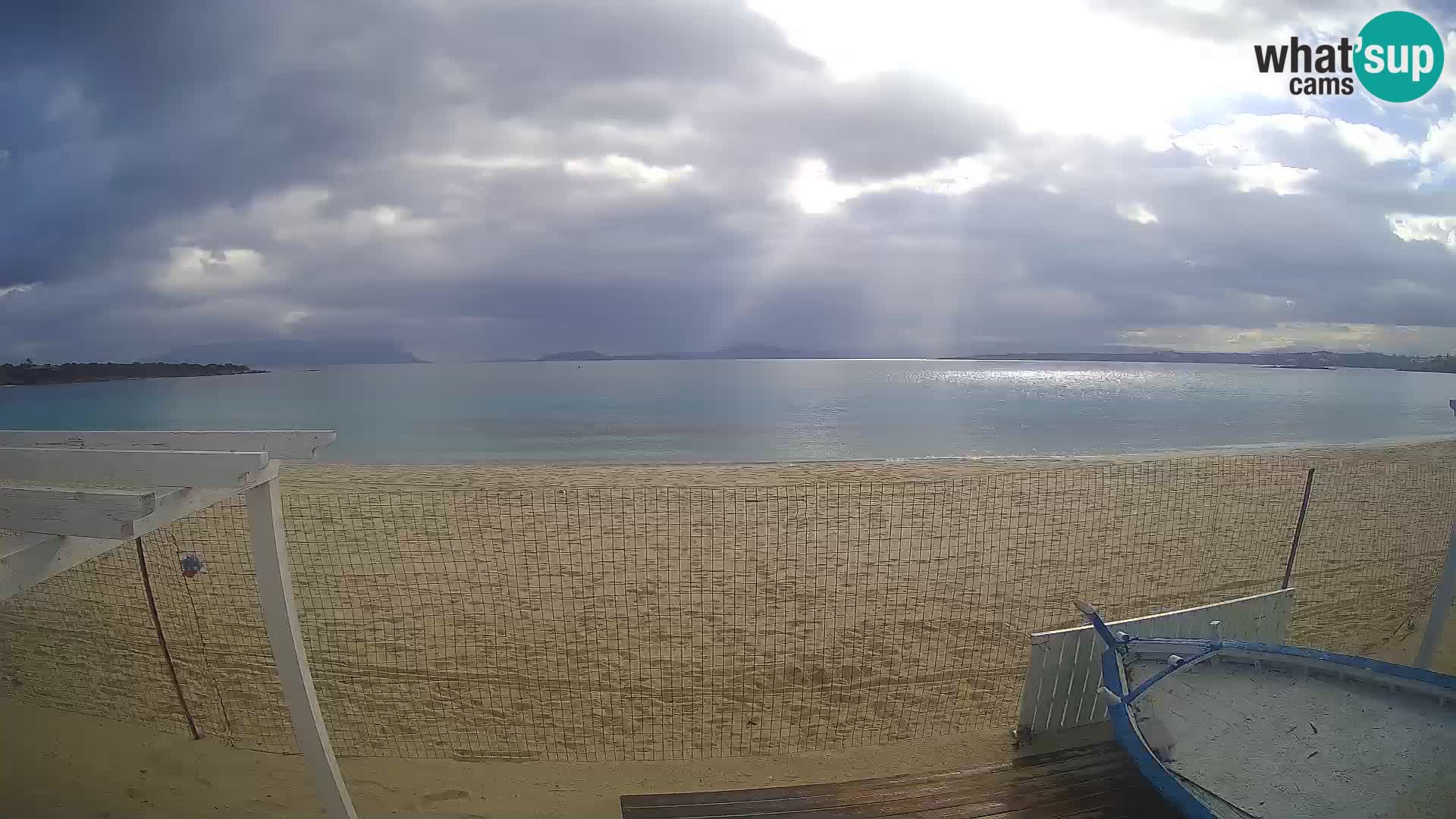 Spiaggia Bianca web cam – Golfo Aranci – Sardinien