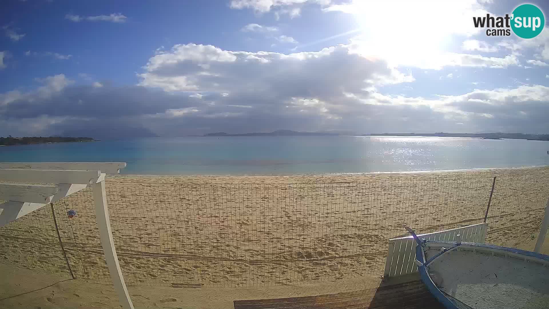 Spiaggia Bianca web cam – Golfo Aranci – Sardinien