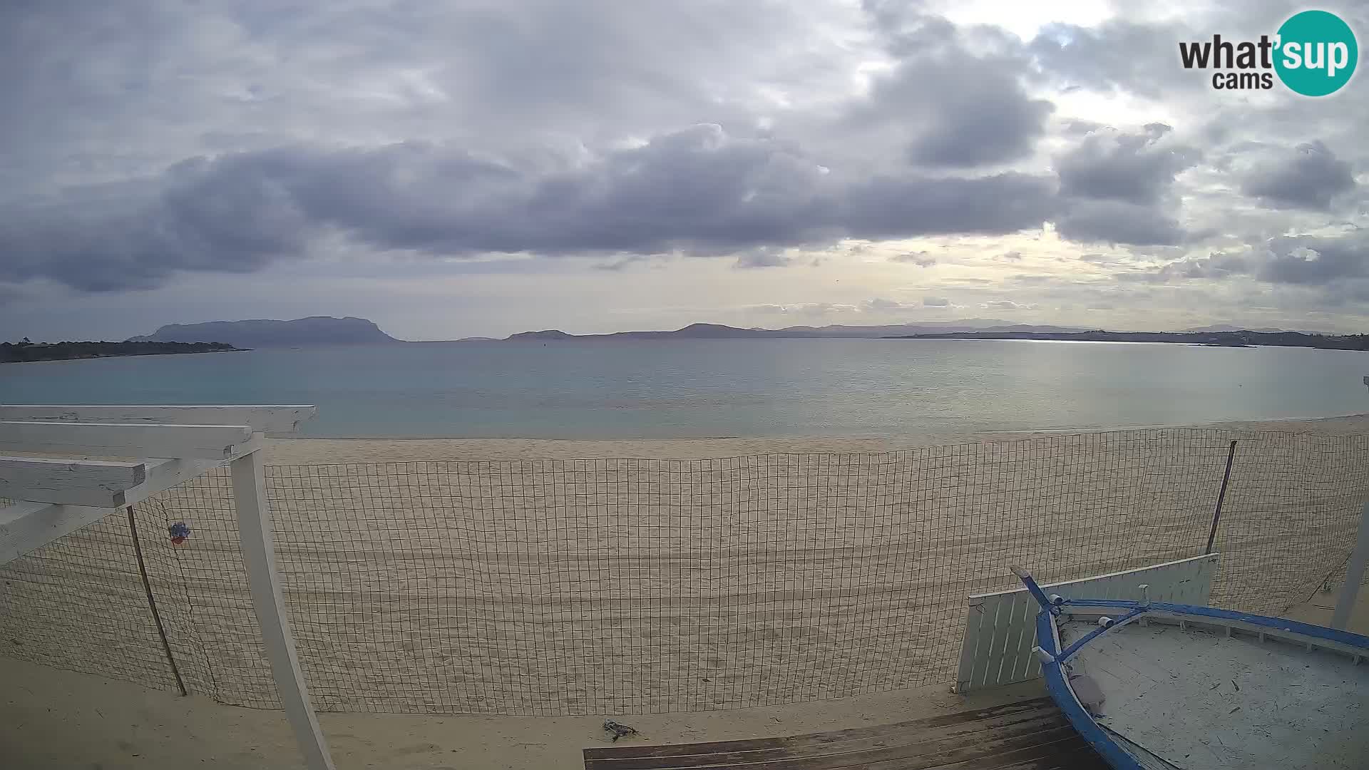 Spiaggia Bianca web cam – Golfo Aranci – Sardinien