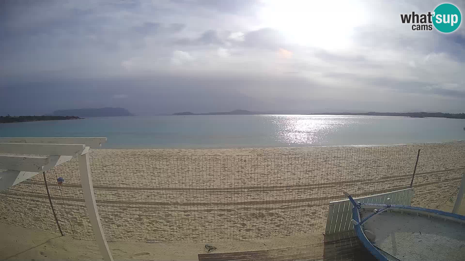 Spletana kamera Spiaggia Bianca – Golfo Aranci – Sardinija