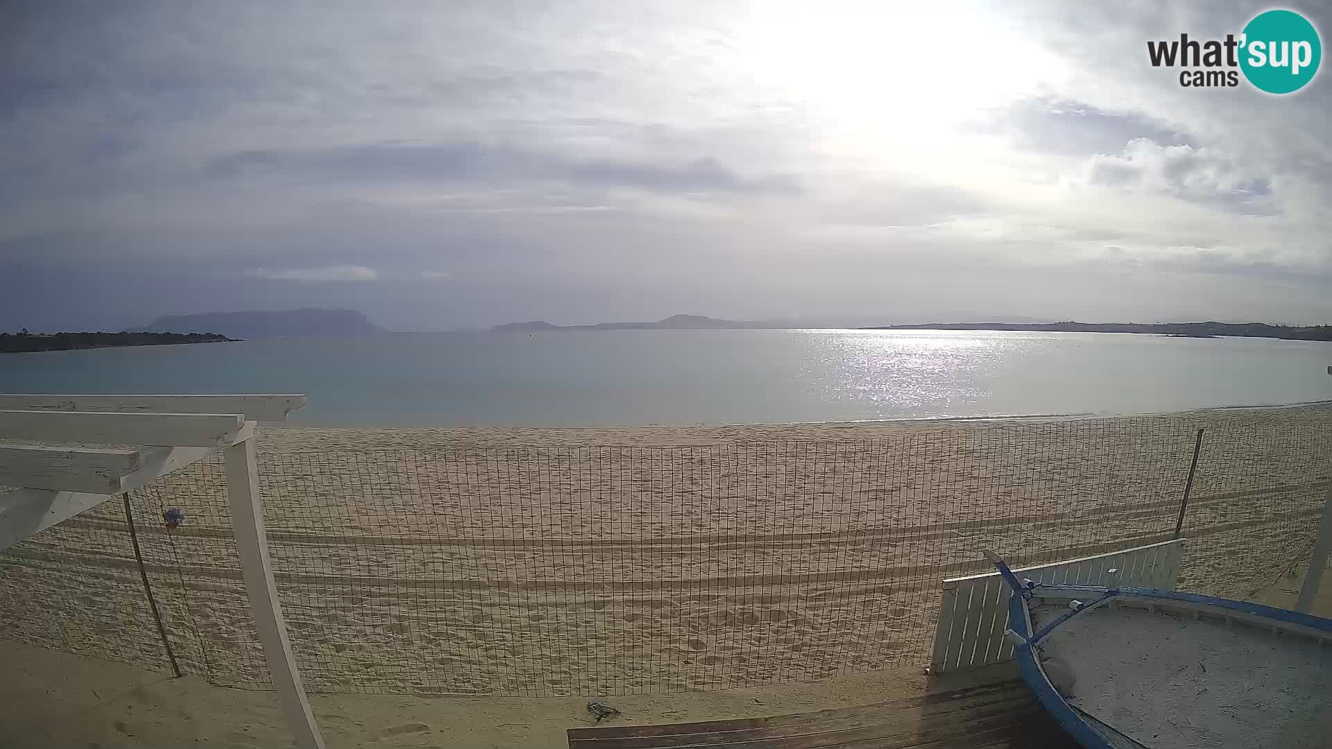 Spiaggia Bianca web cam – Golfo Aranci – Sardinien