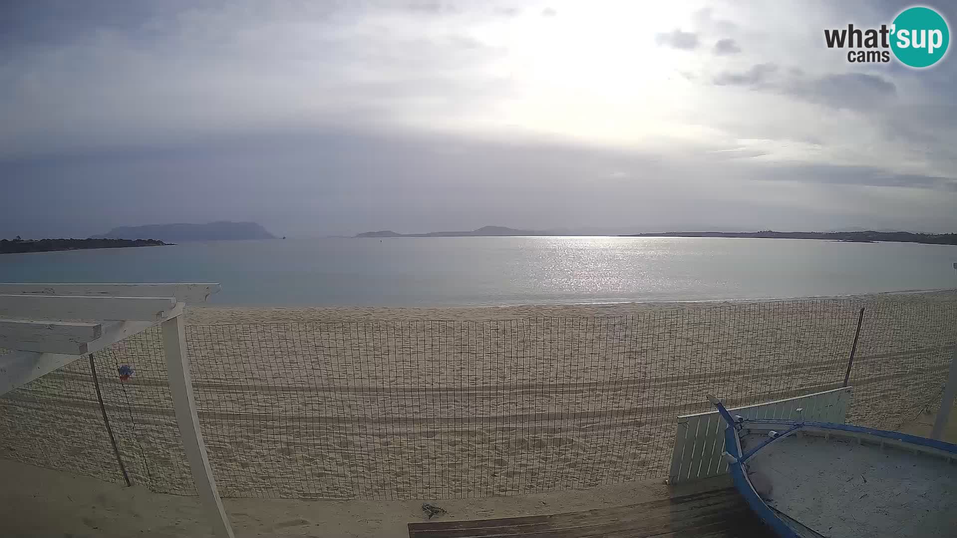 Spletana kamera Spiaggia Bianca – Golfo Aranci – Sardinija