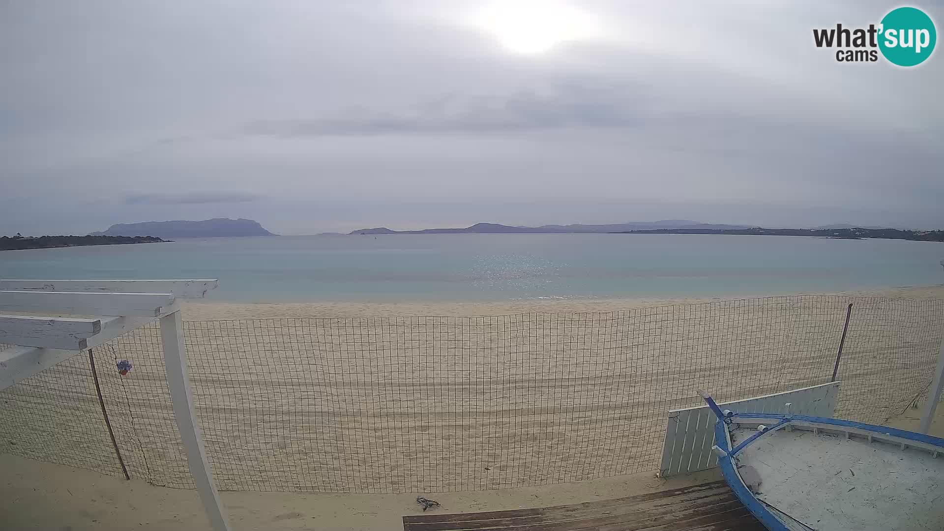 Spletana kamera Spiaggia Bianca – Golfo Aranci – Sardinija