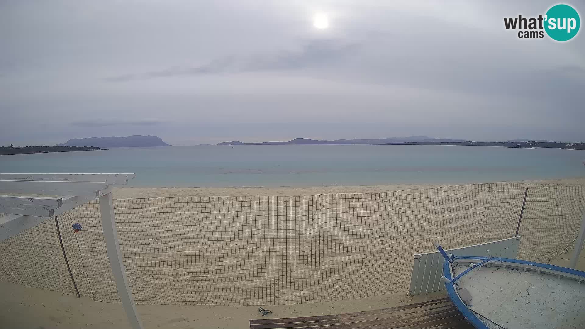 Spiaggia Bianca web cam – Golfo Aranci – Sardinien