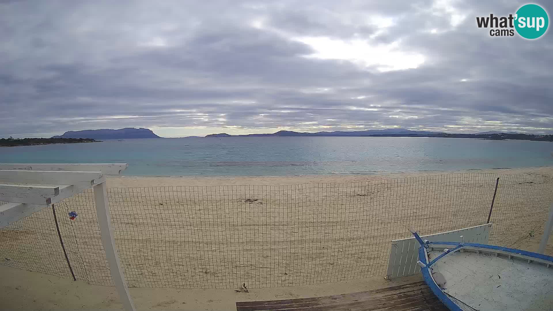 Web kamera Spiaggia Bianca – Golfo Aranci – Sardinija