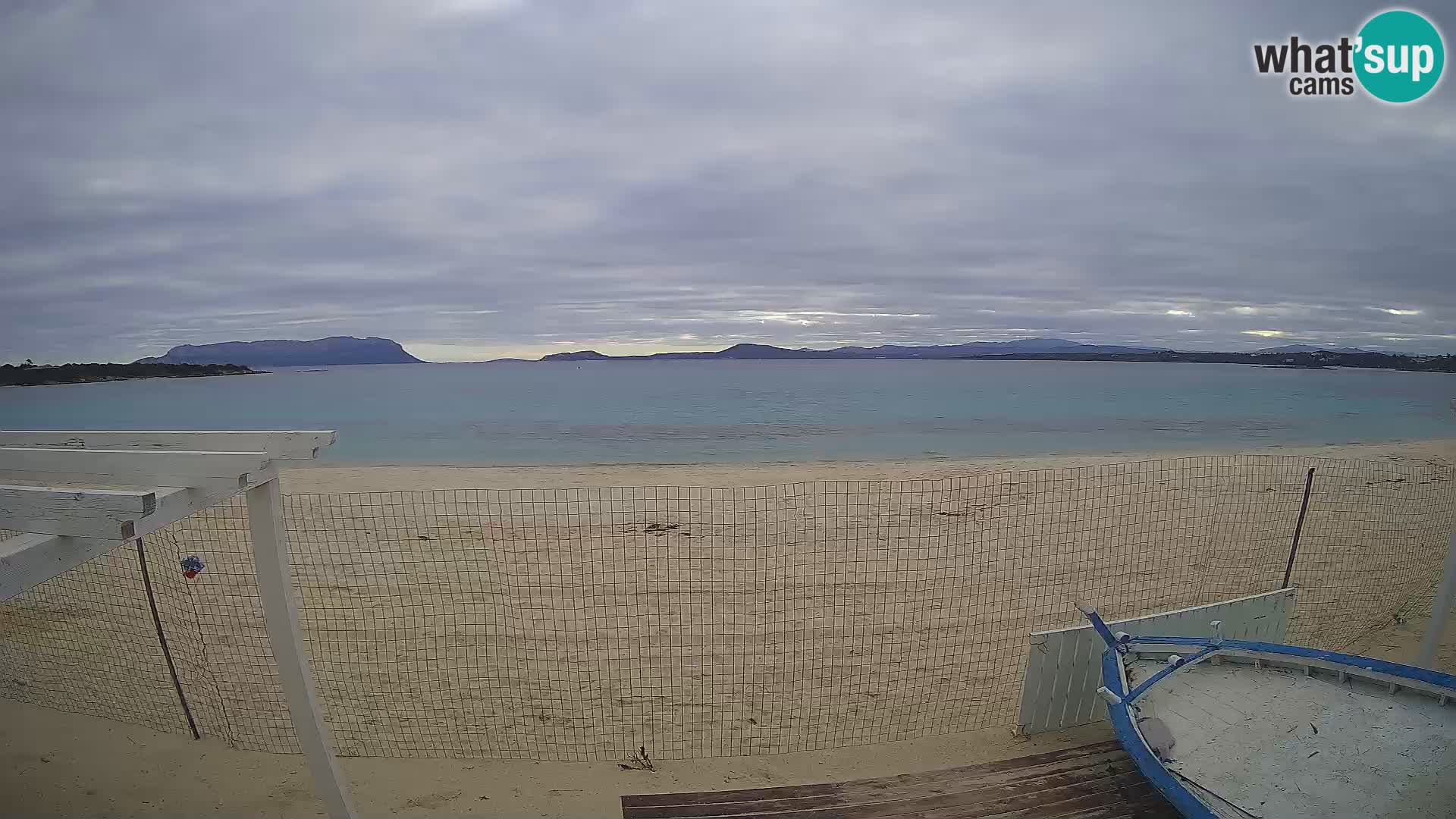 Web kamera Spiaggia Bianca – Golfo Aranci – Sardinija