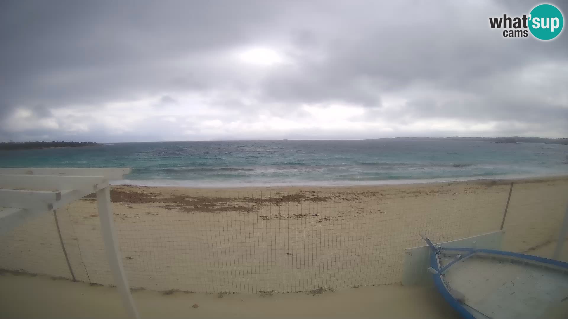 Spiaggia Bianca web cam – Golfo Aranci – Sardinien