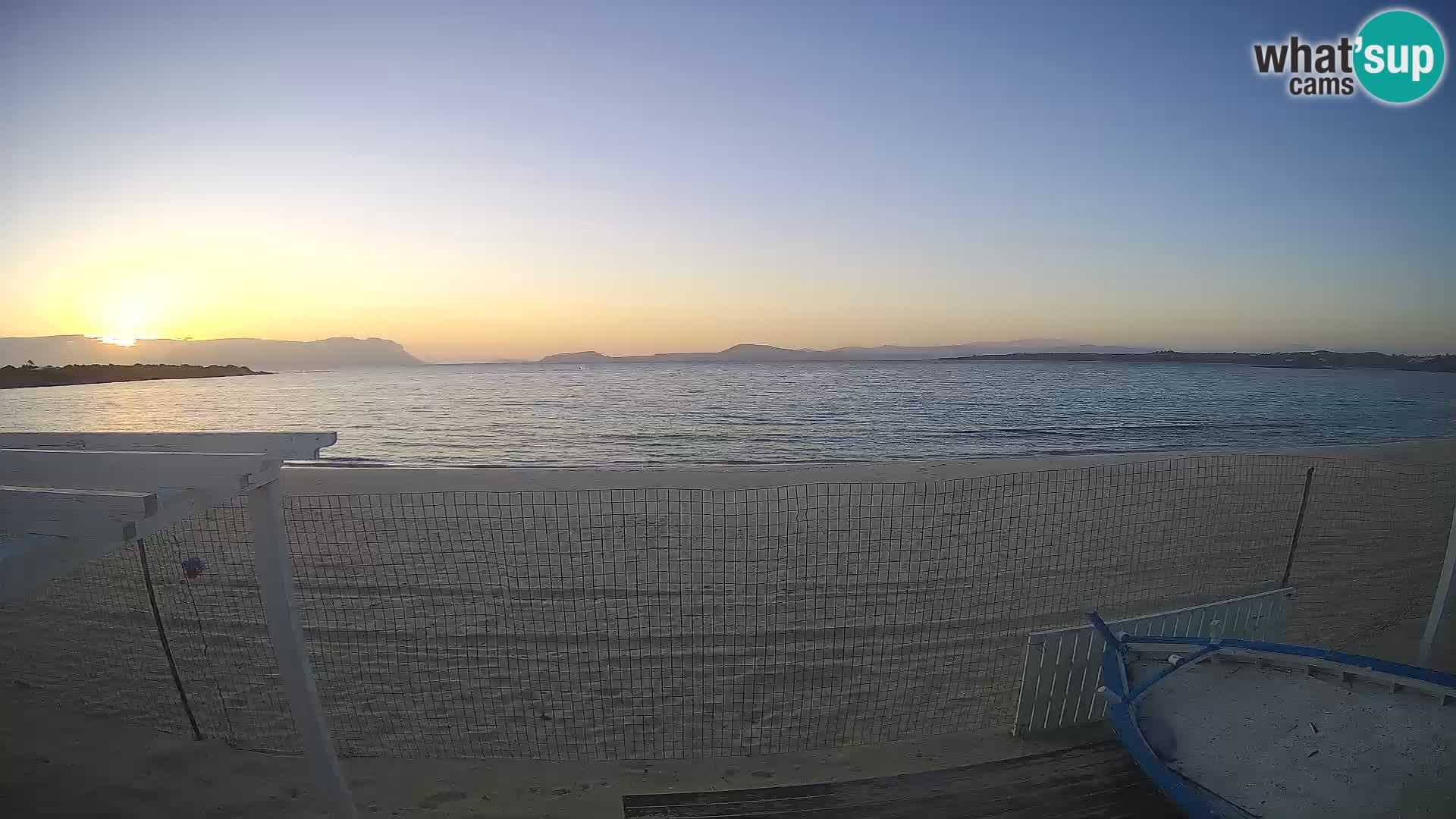 Spiaggia Bianca web cam – Golfo Aranci – Sardinien