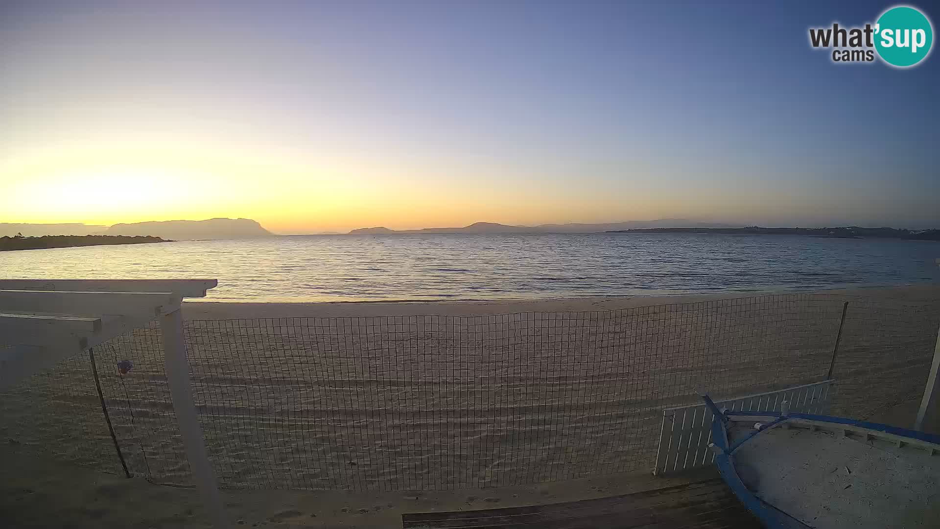 Spiaggia Bianca webcam – Golfo Aranci – Sardinia