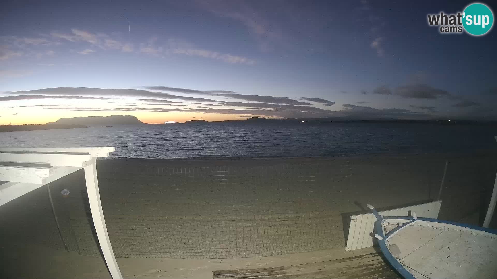 Spiaggia Bianca webcam – Golfo Aranci – Sardinia