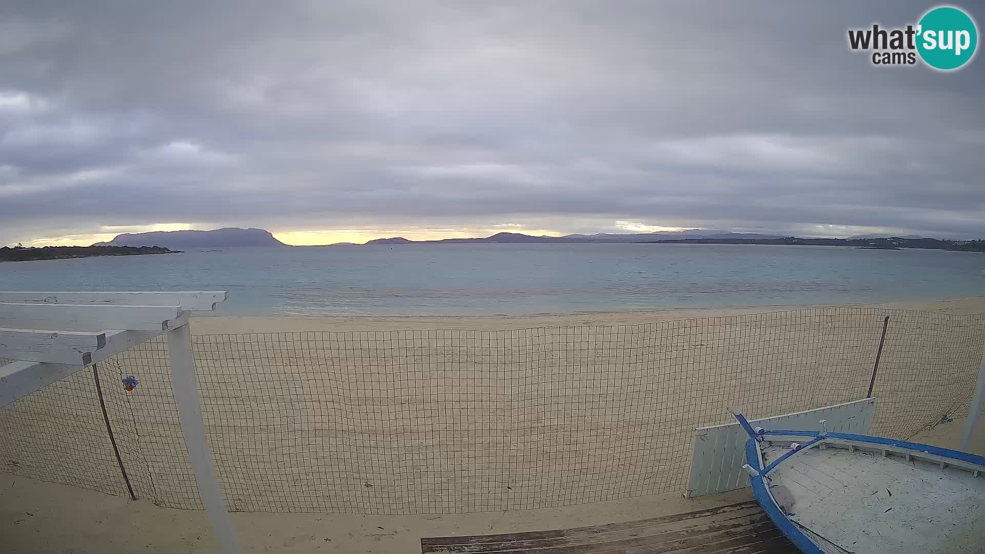 Spiaggia Bianca web cam – Golfo Aranci – Sardinien