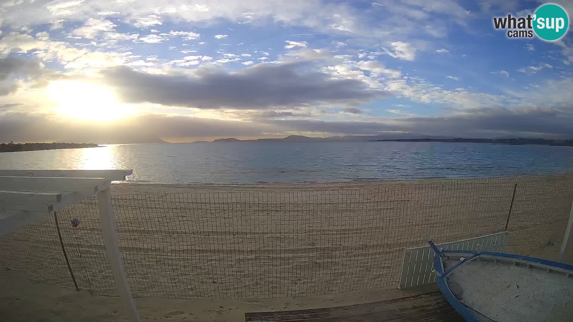 Spiaggia Bianca web cam – Golfo Aranci – Sardinien