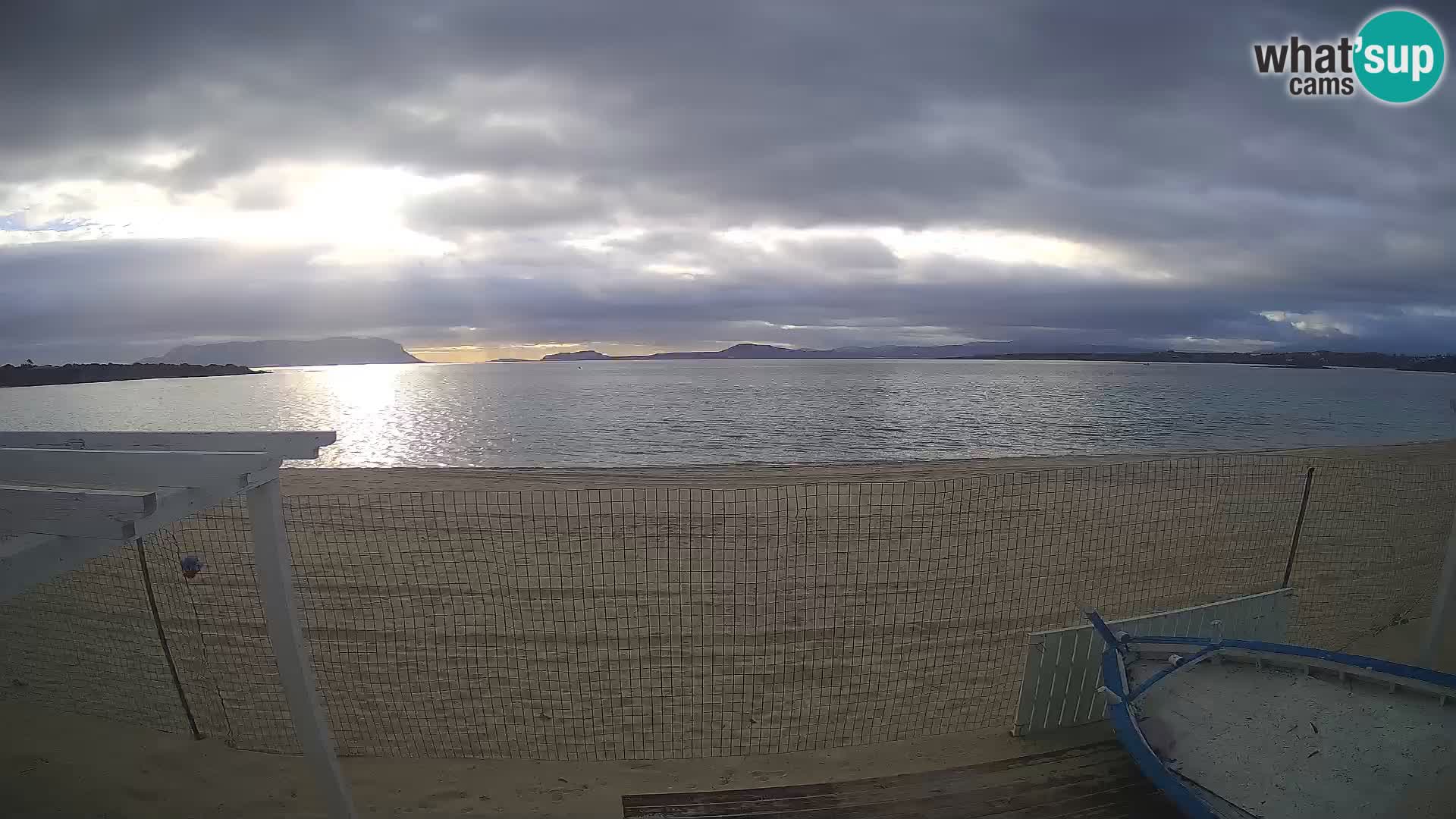 Spiaggia Bianca web cam – Golfo Aranci – Sardinien