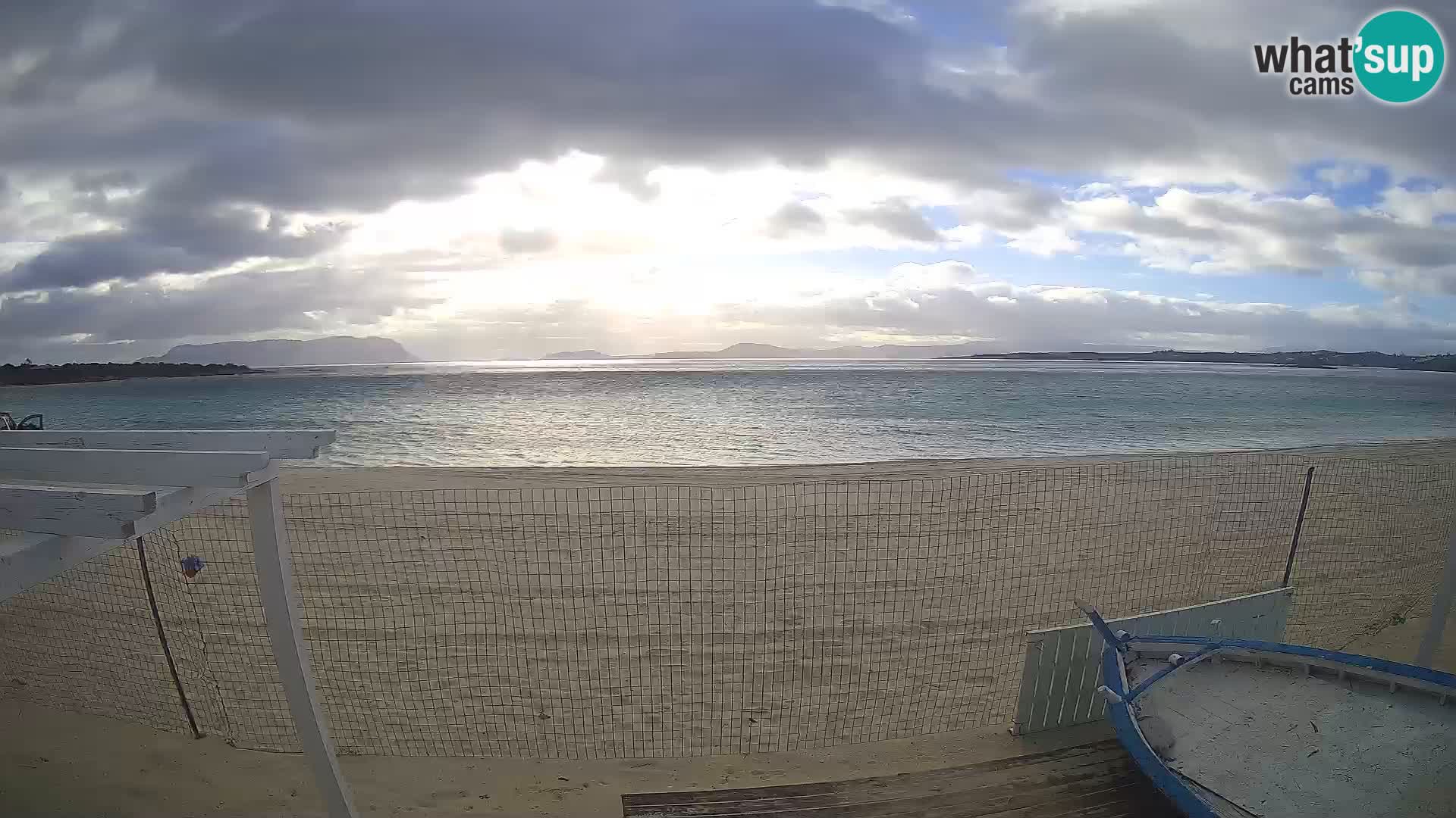 Web kamera Spiaggia Bianca – Golfo Aranci – Sardinija