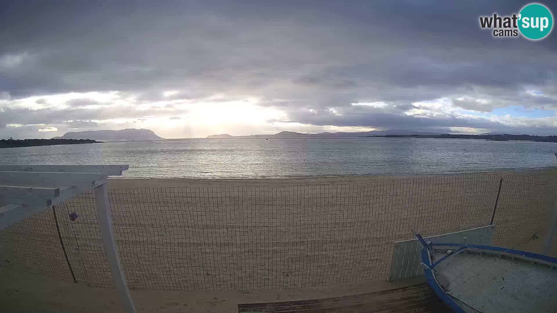 Web kamera Spiaggia Bianca – Golfo Aranci – Sardinija