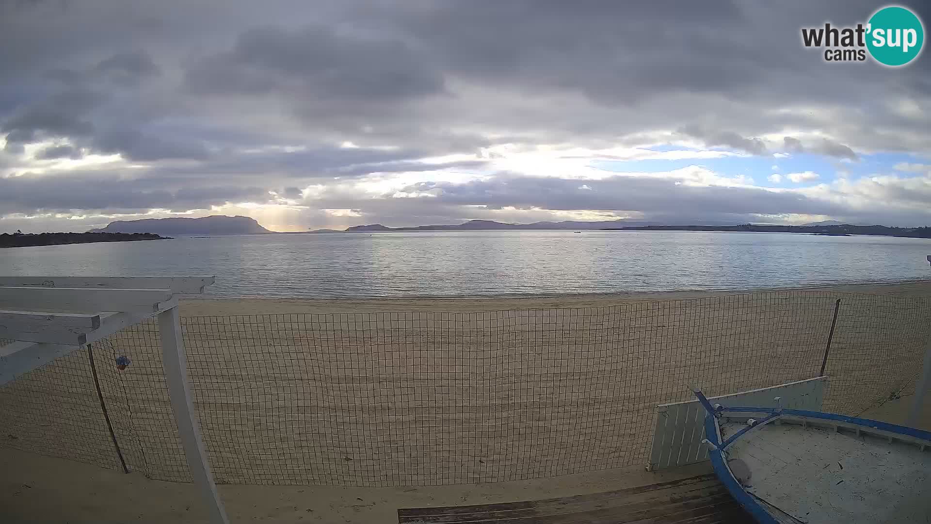 Spiaggia Bianca web cam – Golfo Aranci – Sardinien