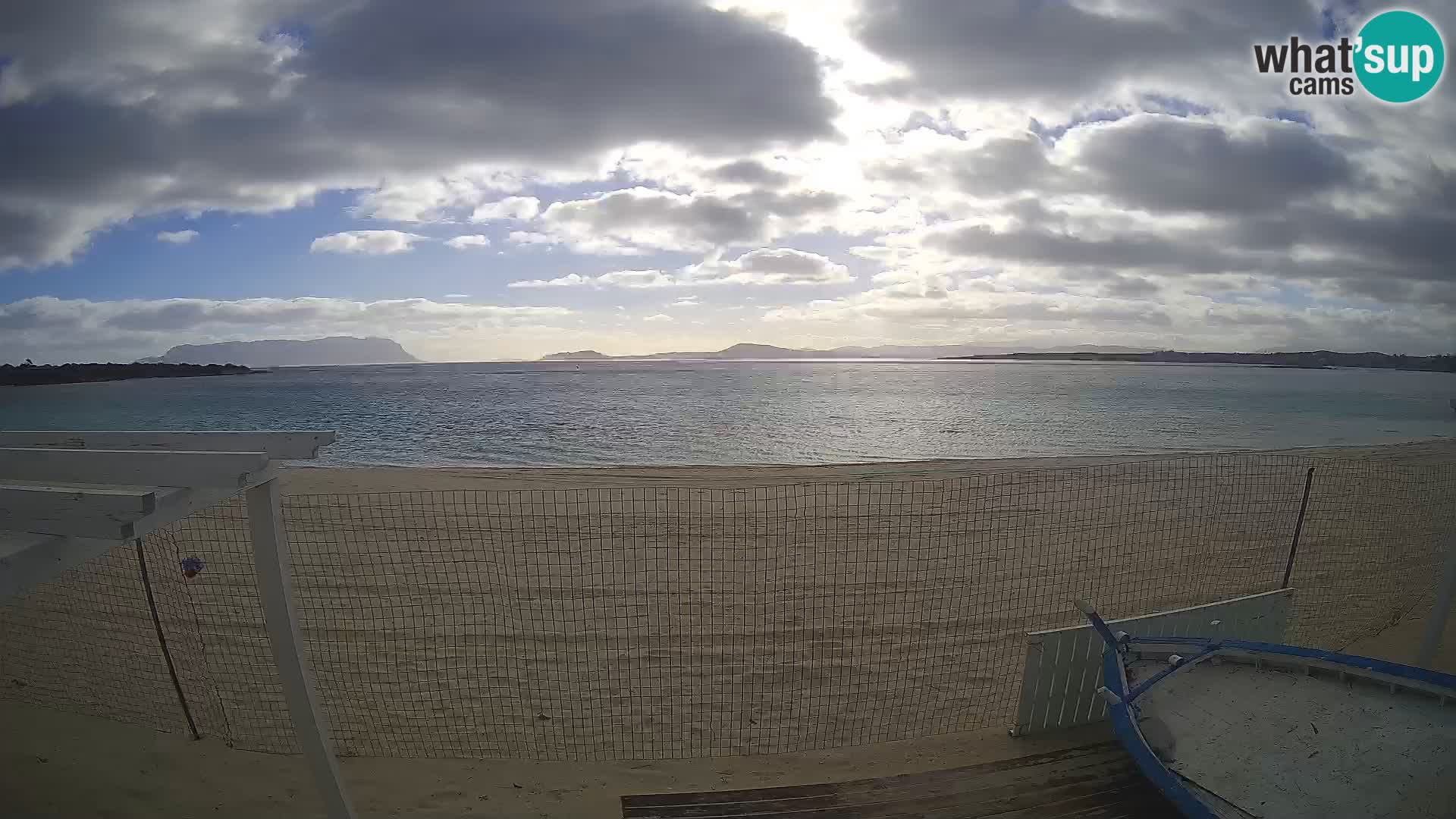 Spiaggia Bianca web cam – Golfo Aranci – Sardinien