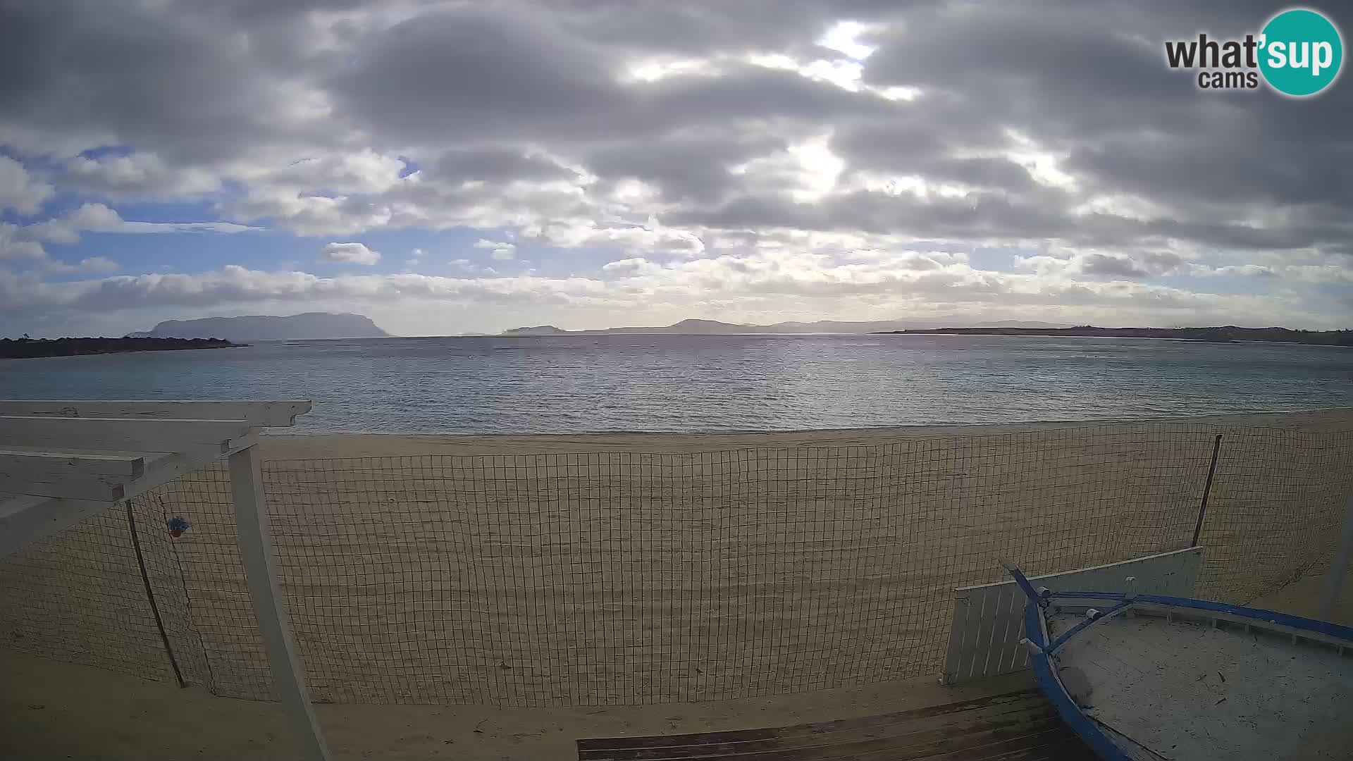 Spiaggia Bianca web cam – Golfo Aranci – Sardinien