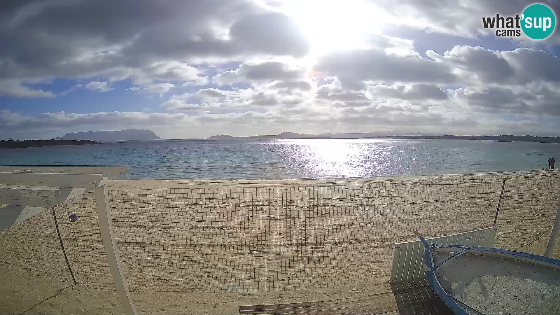 Spiaggia Bianca web cam – Golfo Aranci – Sardinien