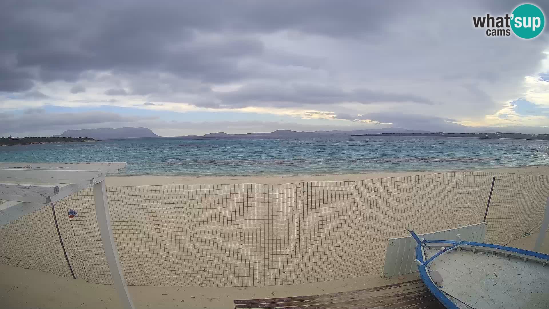 Web kamera Spiaggia Bianca – Golfo Aranci – Sardinija