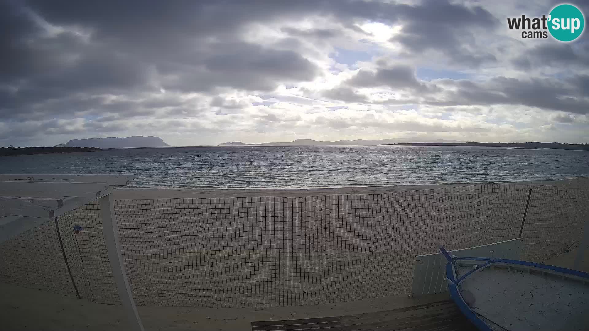 Spletana kamera Spiaggia Bianca – Golfo Aranci – Sardinija