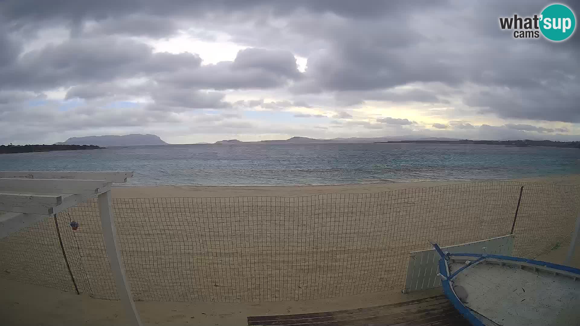 Spiaggia Bianca webcam – Golfo Aranci – Sardinia