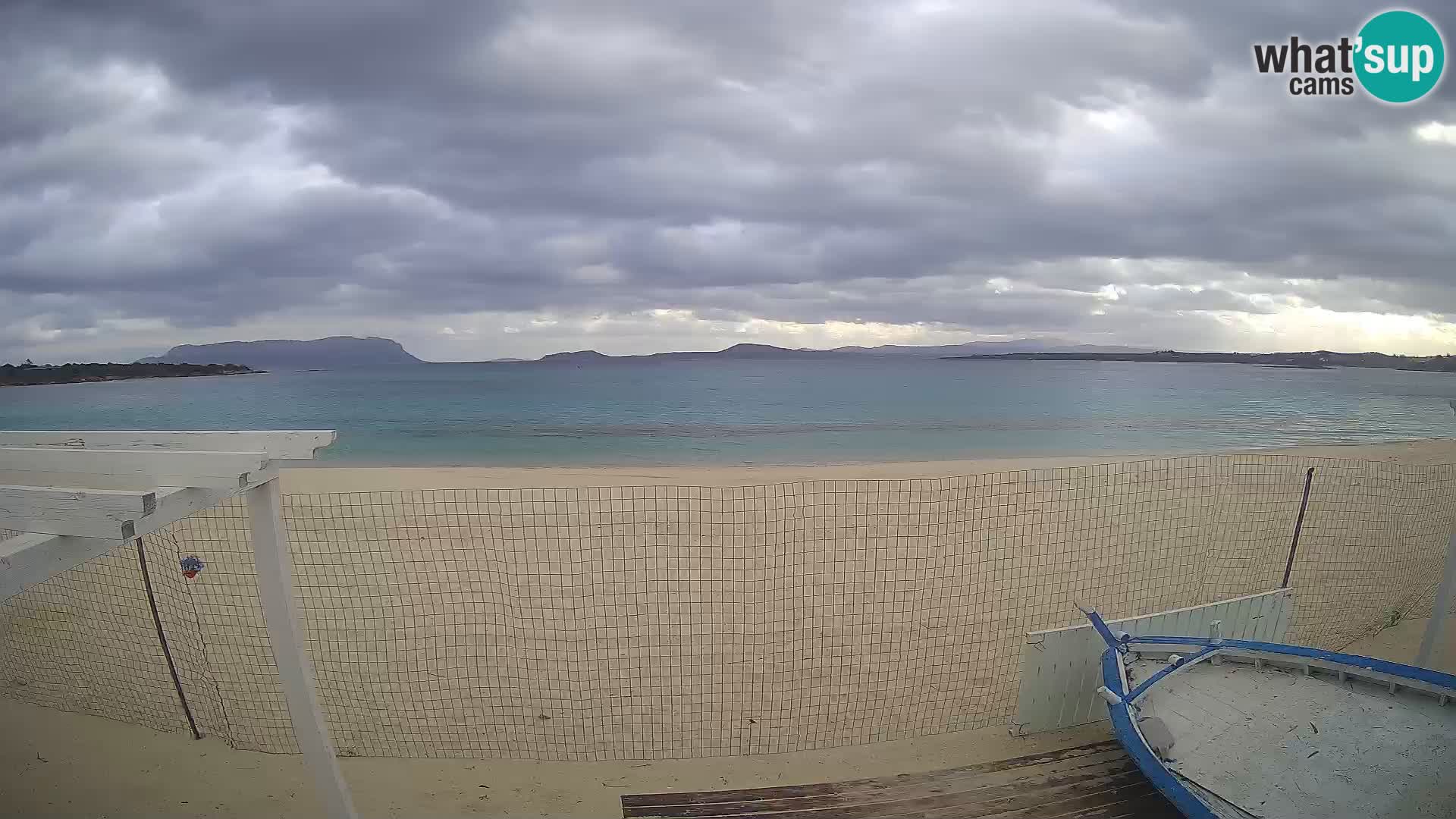 Spletana kamera Spiaggia Bianca – Golfo Aranci – Sardinija