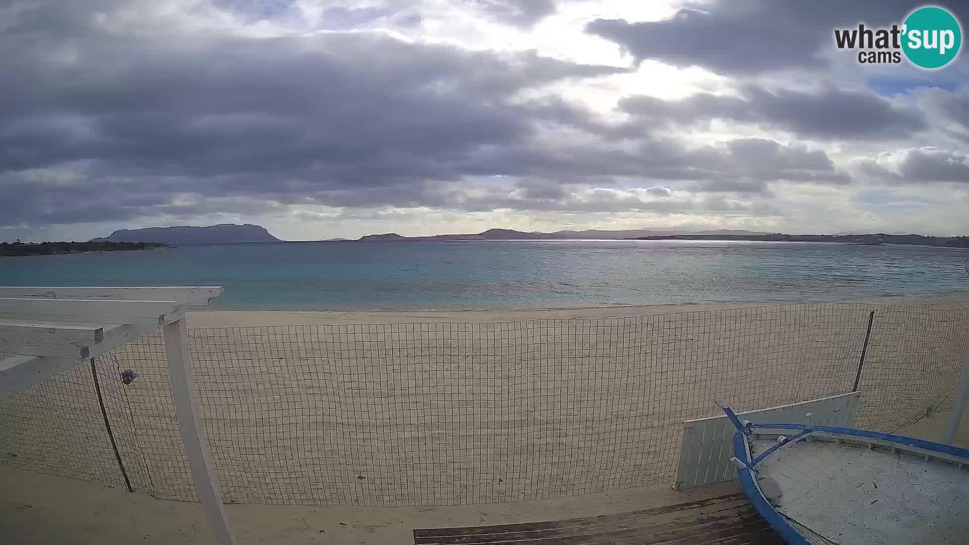 Spletana kamera Spiaggia Bianca – Golfo Aranci – Sardinija