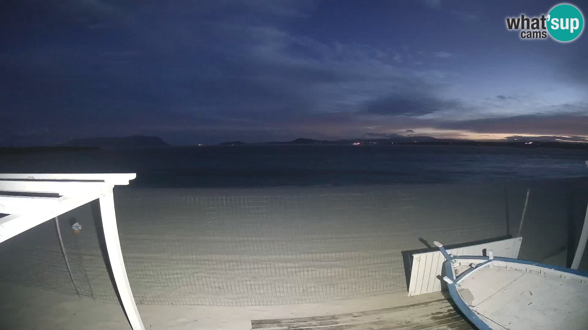 Spiaggia Bianca webcam – Golfo Aranci – Sardinia