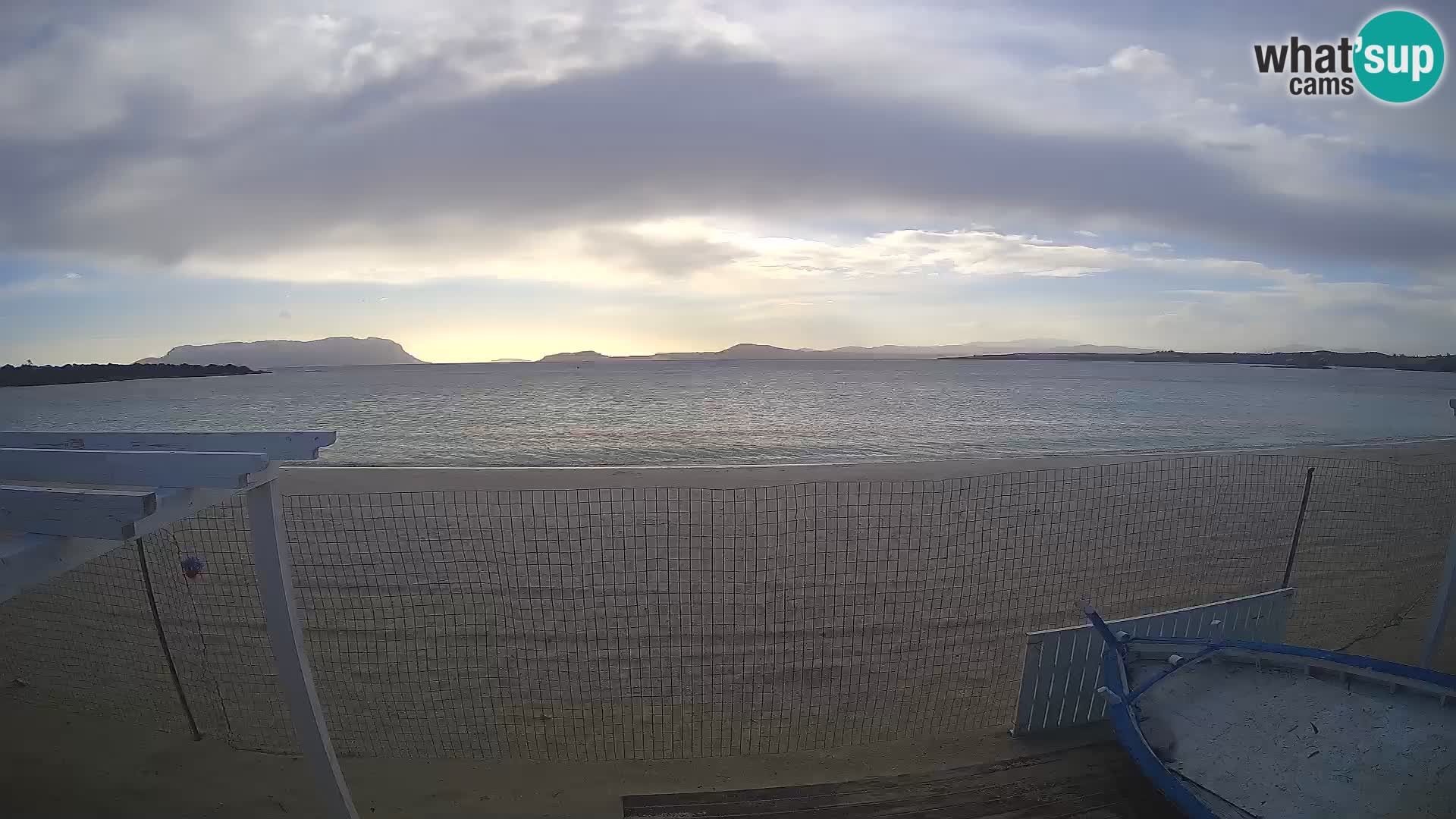 Spiaggia Bianca web cam – Golfo Aranci – Sardinien