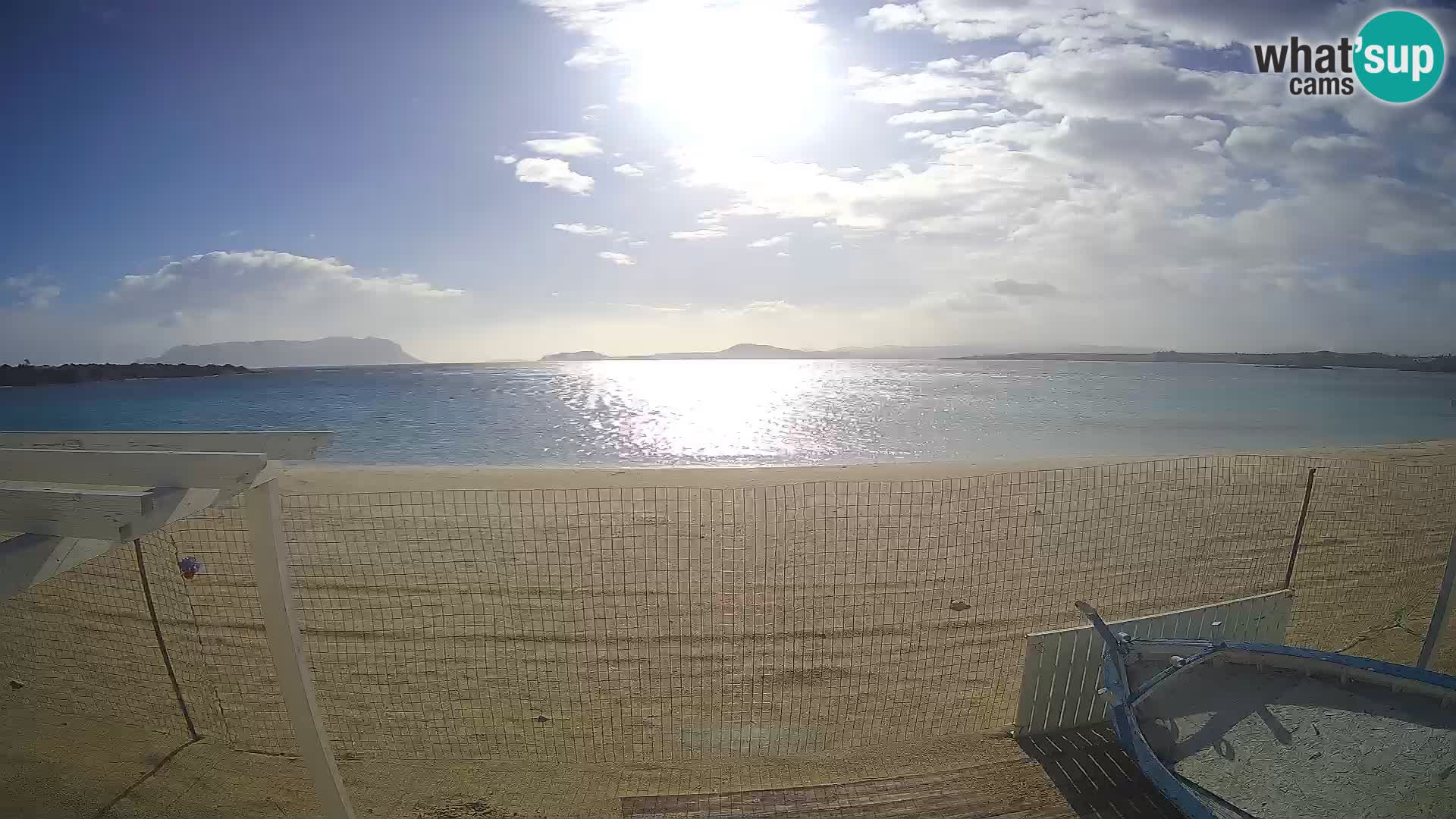 Spiaggia Bianca web cam – Golfo Aranci – Sardinien