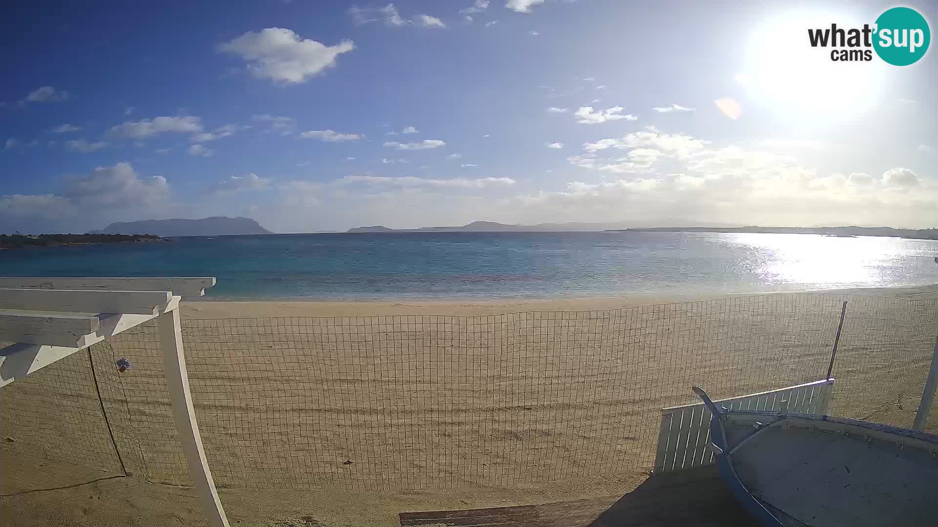 Spiaggia Bianca web cam – Golfo Aranci – Sardinien