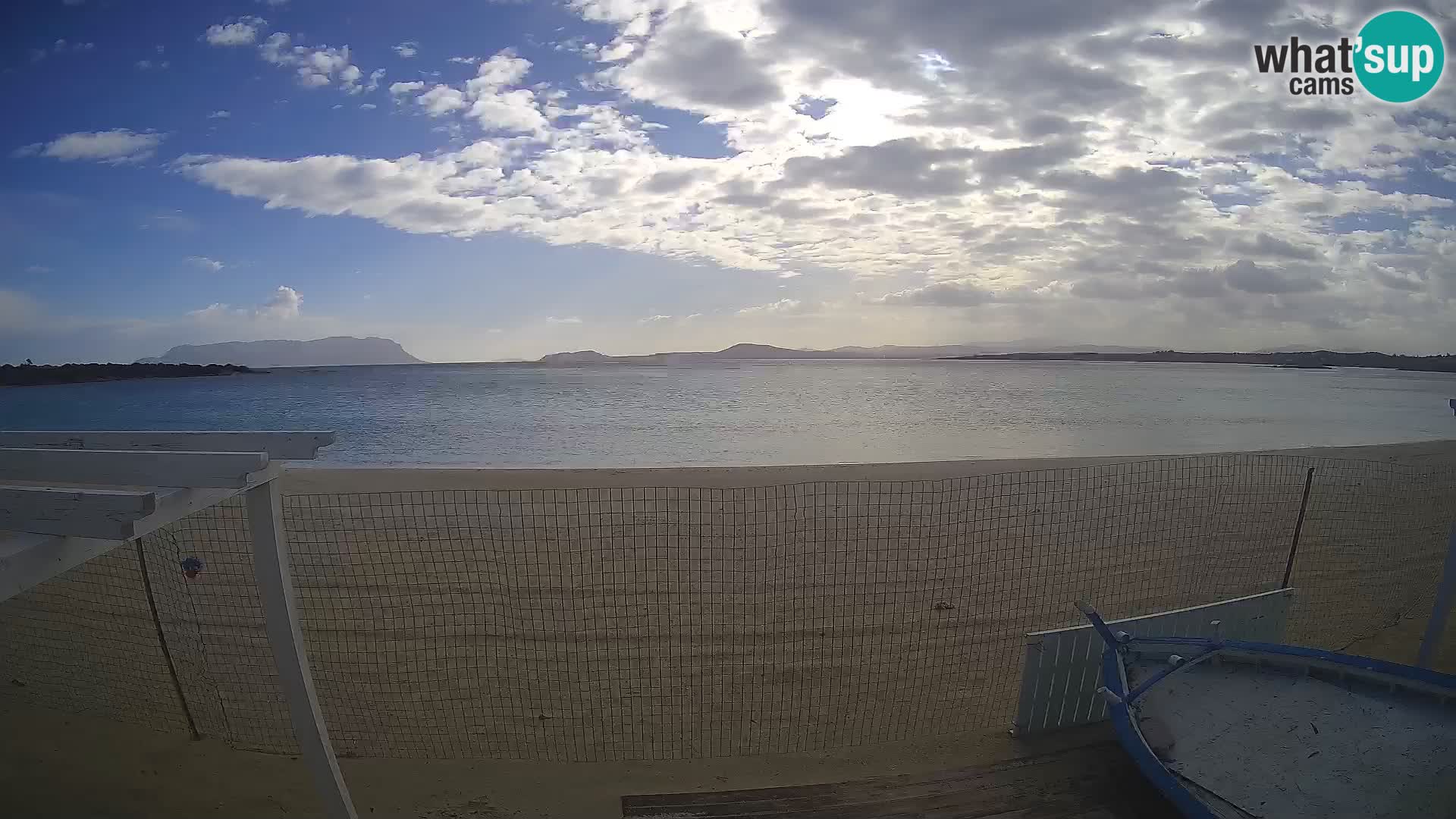 Web kamera Spiaggia Bianca – Golfo Aranci – Sardinija