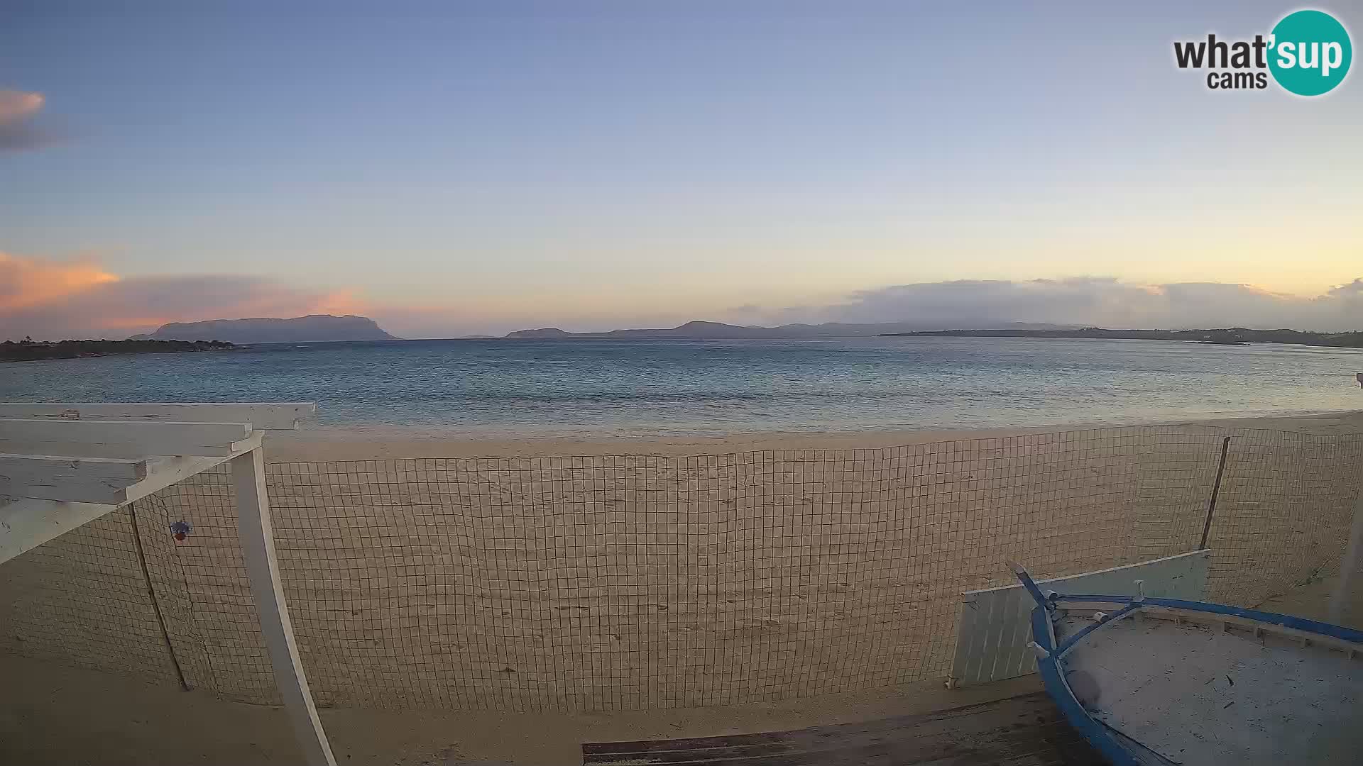 Spiaggia Bianca webcam – Golfo Aranci – Sardinia