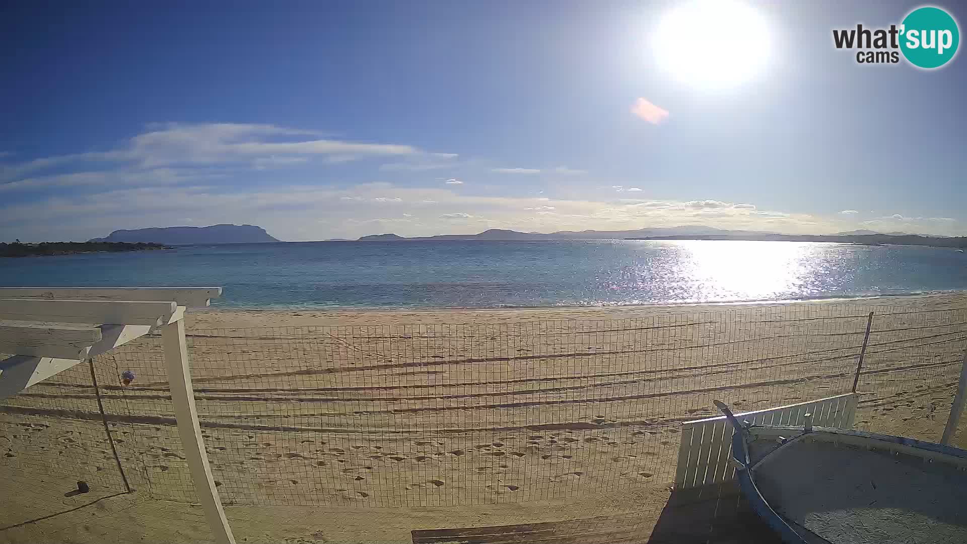 Web kamera Spiaggia Bianca – Golfo Aranci – Sardinija