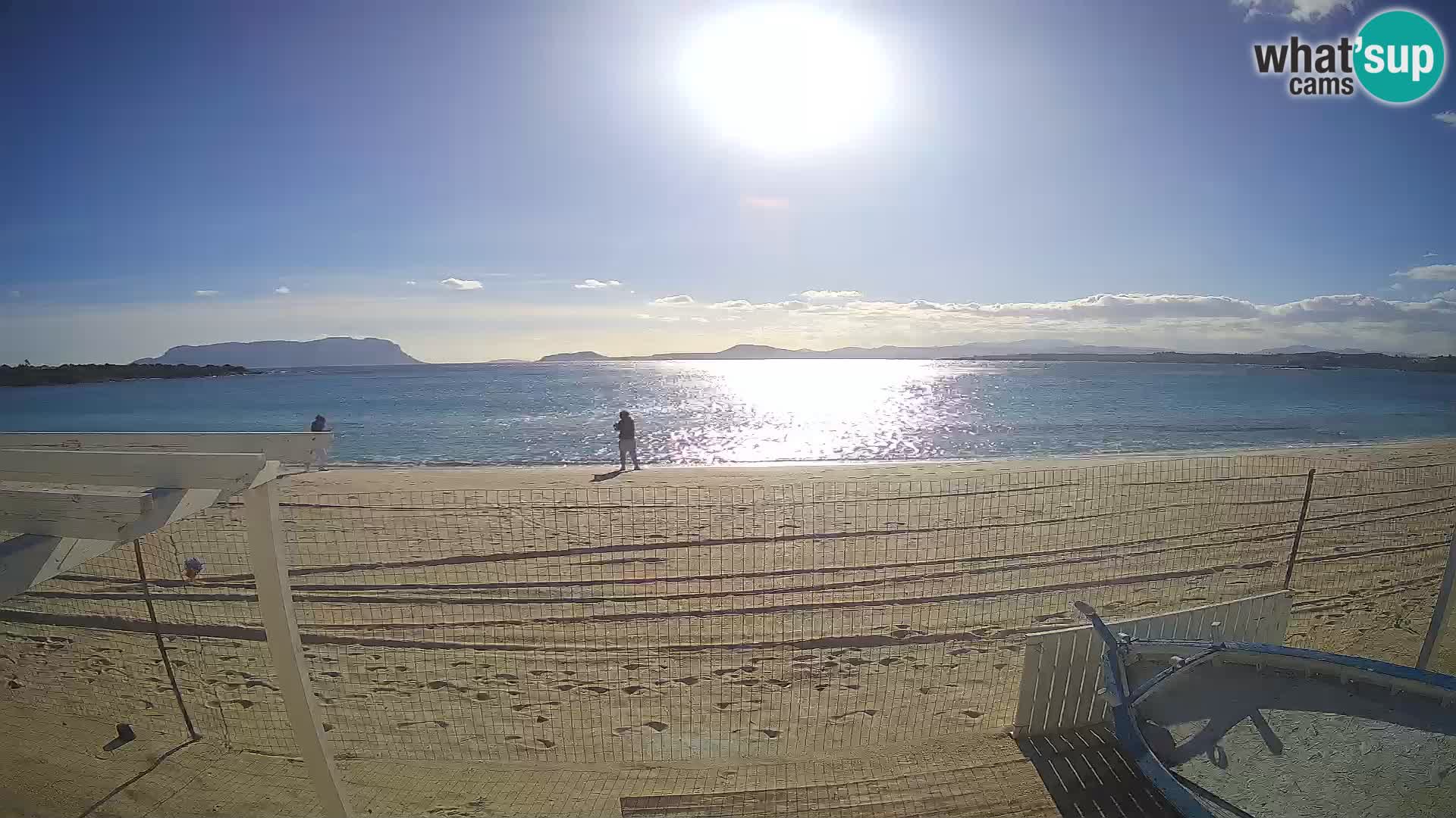 Spiaggia Bianca webcam – Golfo Aranci – Sardinia