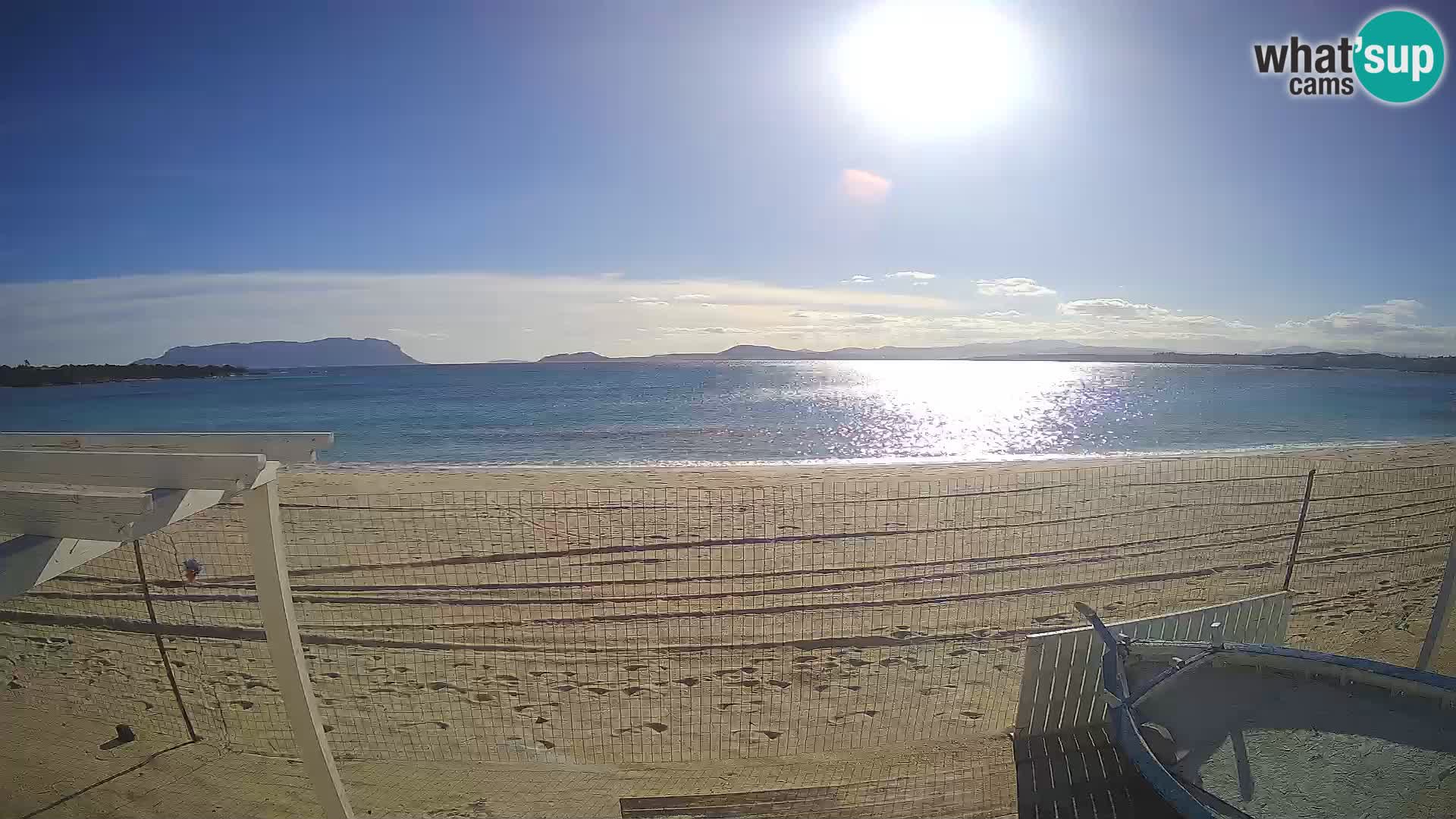 Web kamera Spiaggia Bianca – Golfo Aranci – Sardinija