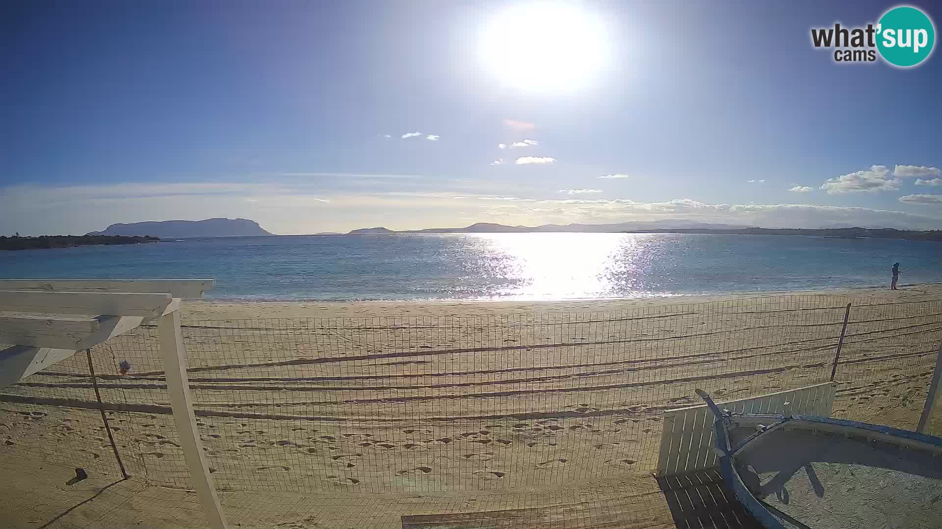 Spiaggia Bianca webcam – Golfo Aranci – Sardinia