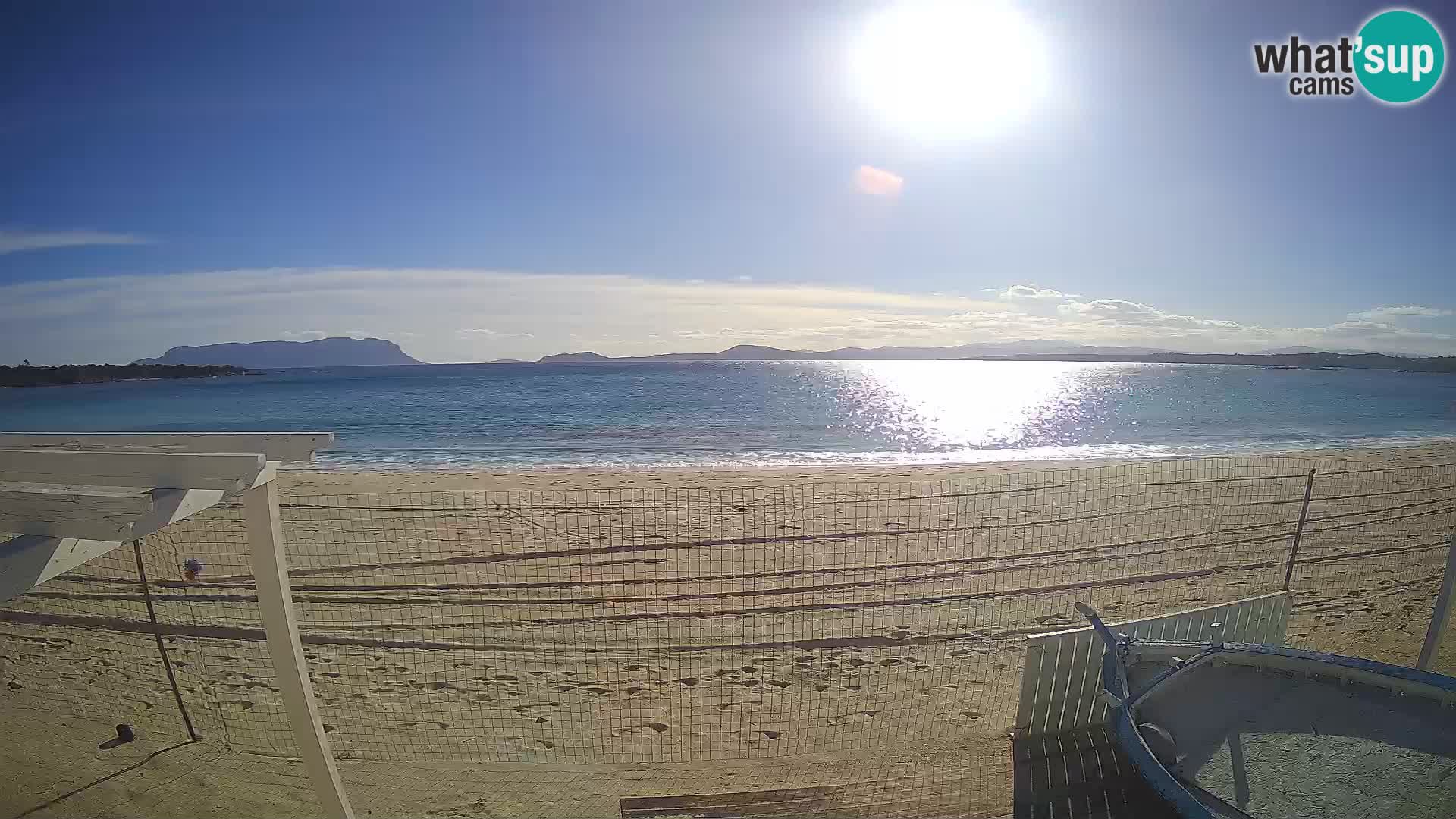 Web kamera Spiaggia Bianca – Golfo Aranci – Sardinija