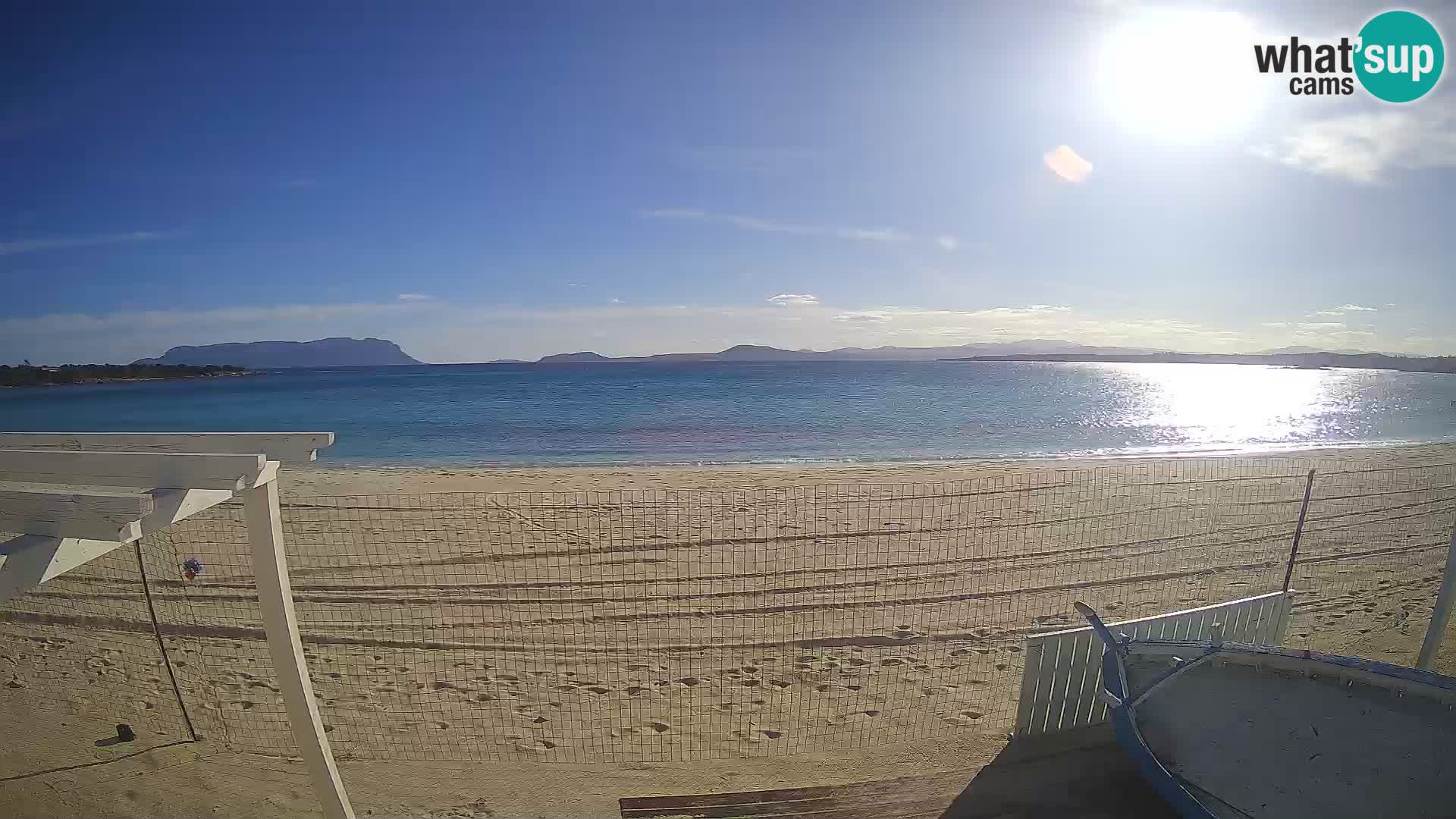 Spiaggia Bianca webcam – Golfo Aranci – Sardinia