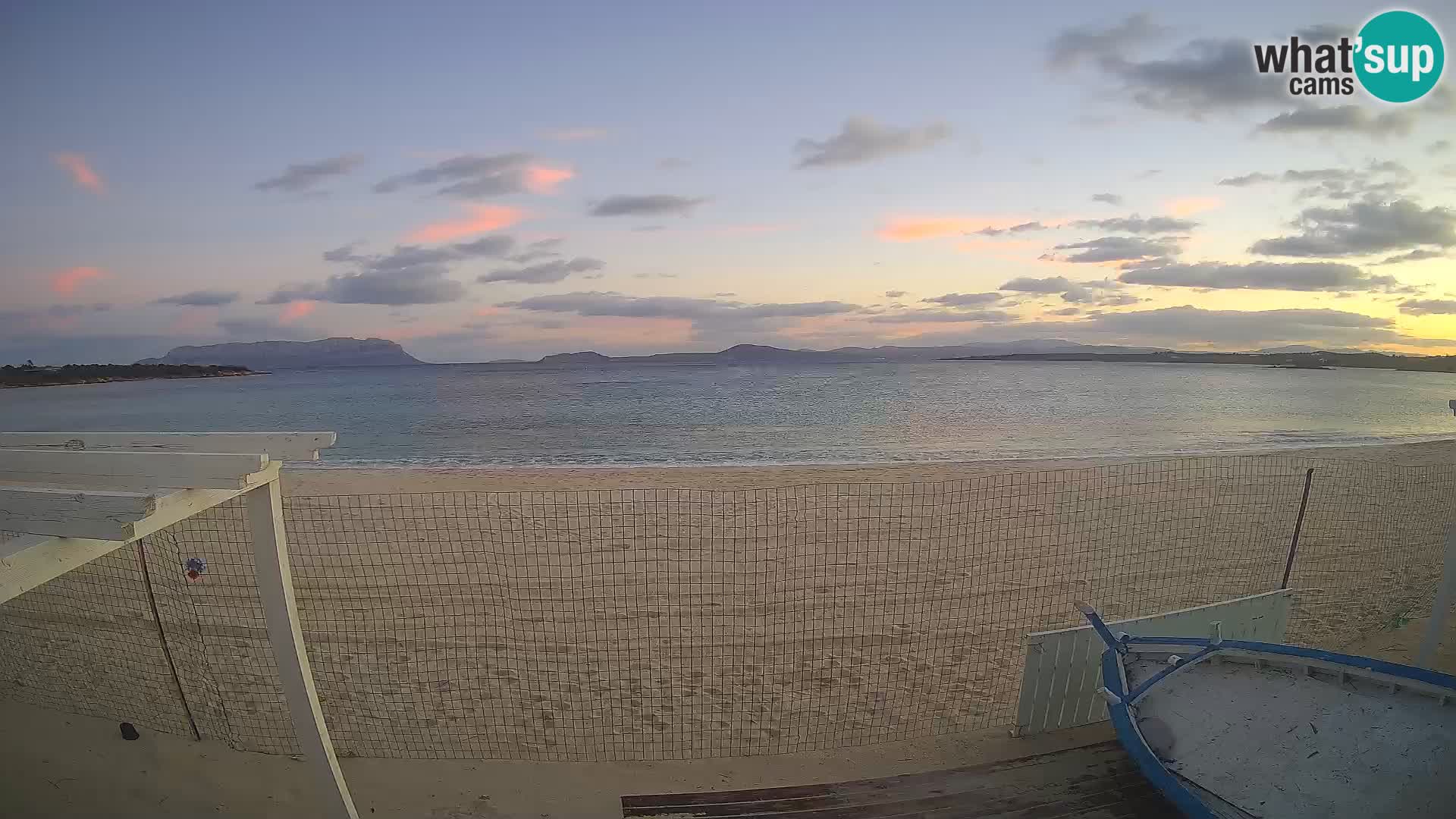 Web kamera Spiaggia Bianca – Golfo Aranci – Sardinija