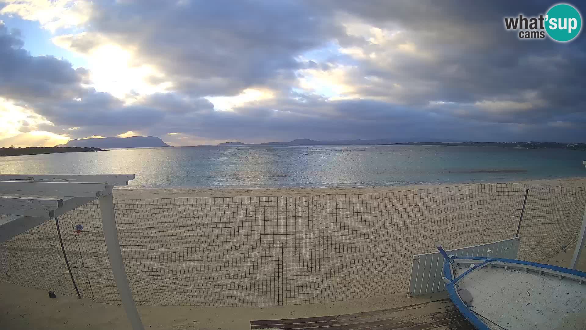 Spiaggia Bianca webcam – Golfo Aranci – Sardinia