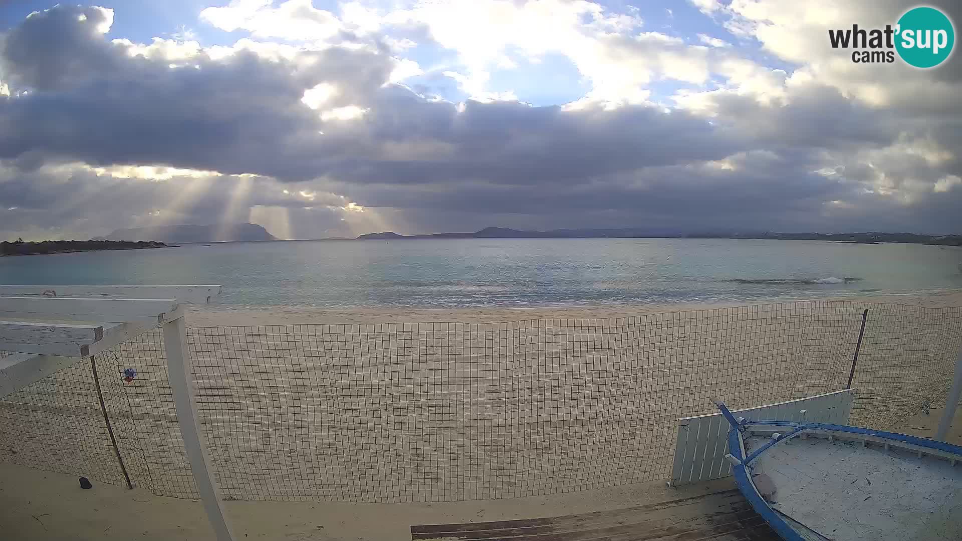 Spiaggia Bianca web cam – Golfo Aranci – Sardinien