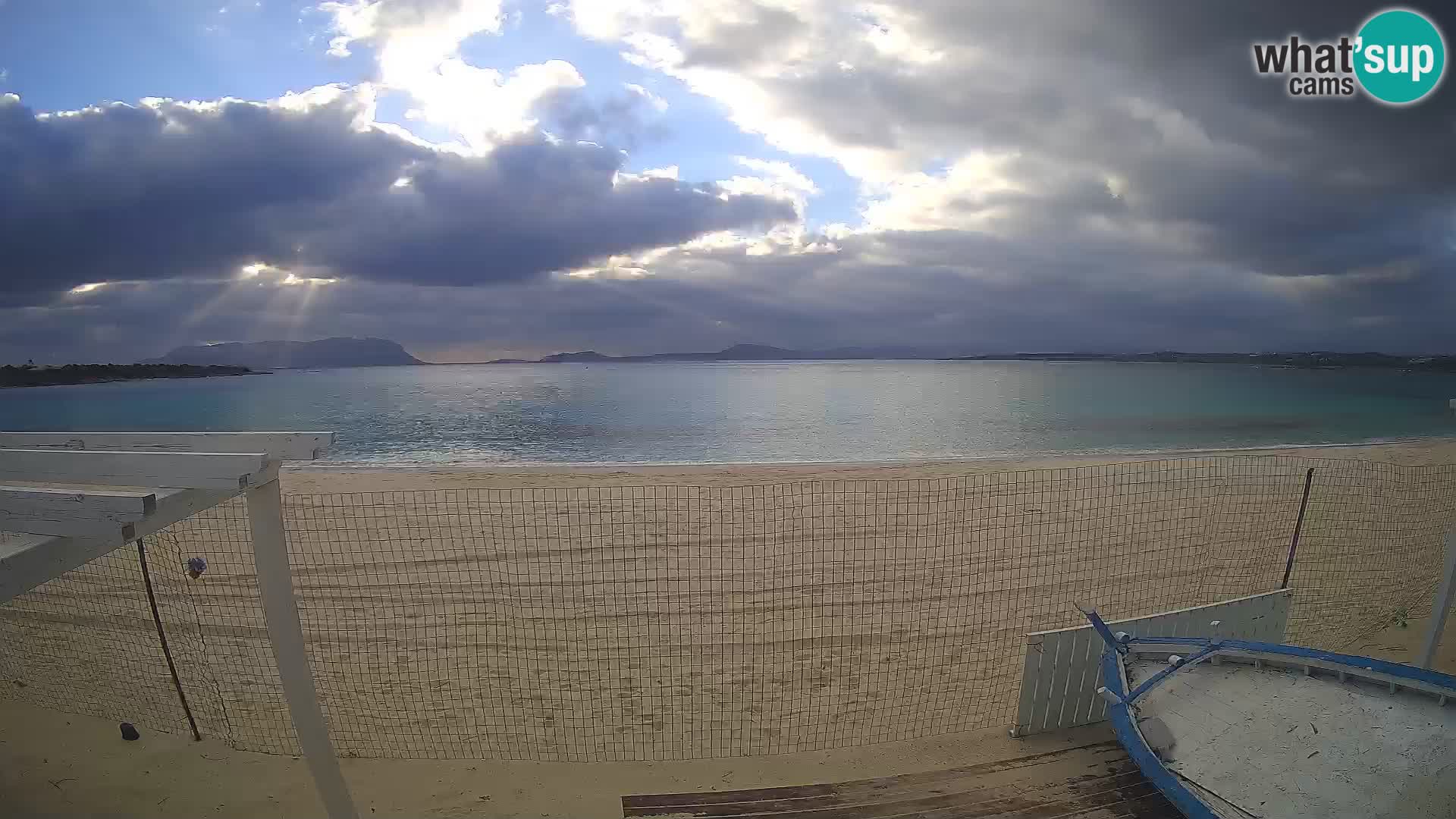 Spletana kamera Spiaggia Bianca – Golfo Aranci – Sardinija