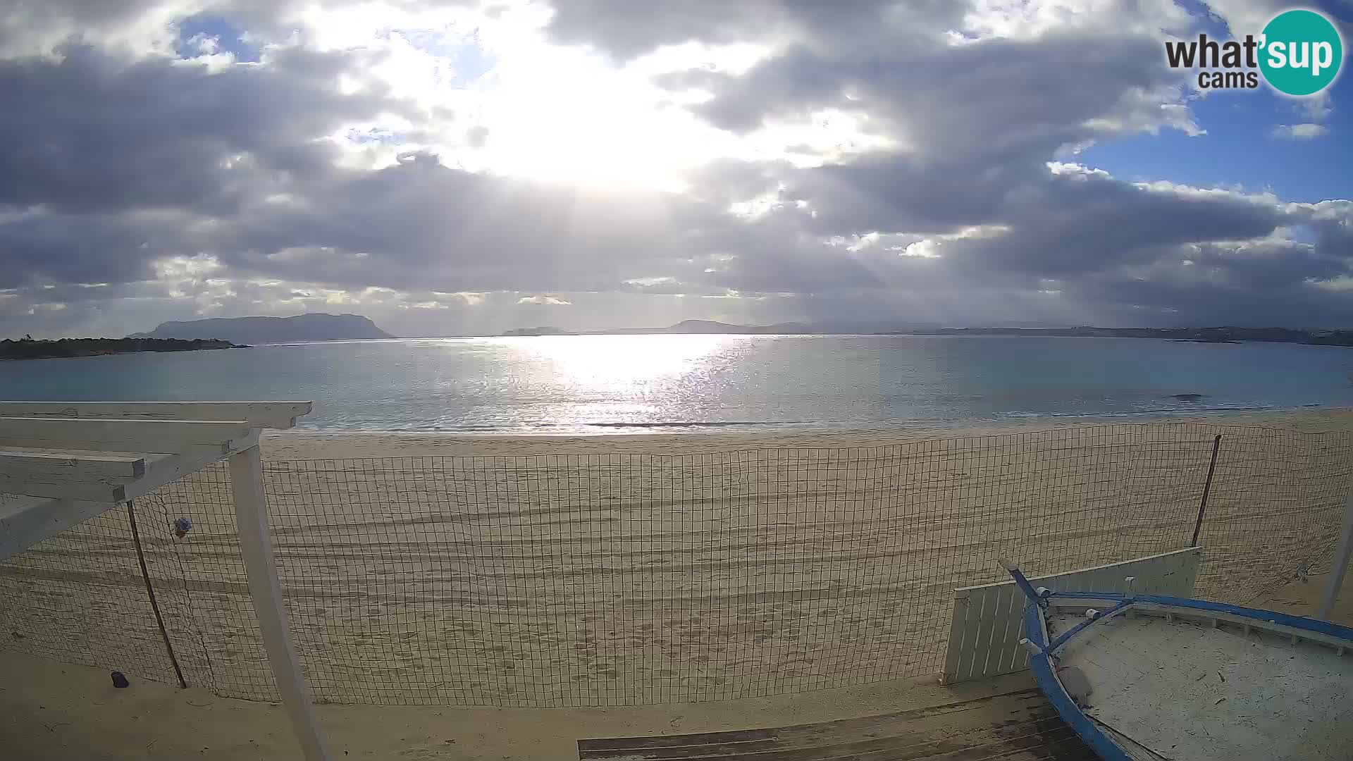 Web kamera Spiaggia Bianca – Golfo Aranci – Sardinija