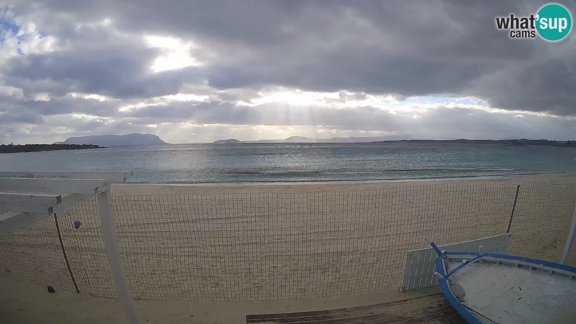 Spiaggia Bianca web cam – Golfo Aranci – Sardinien