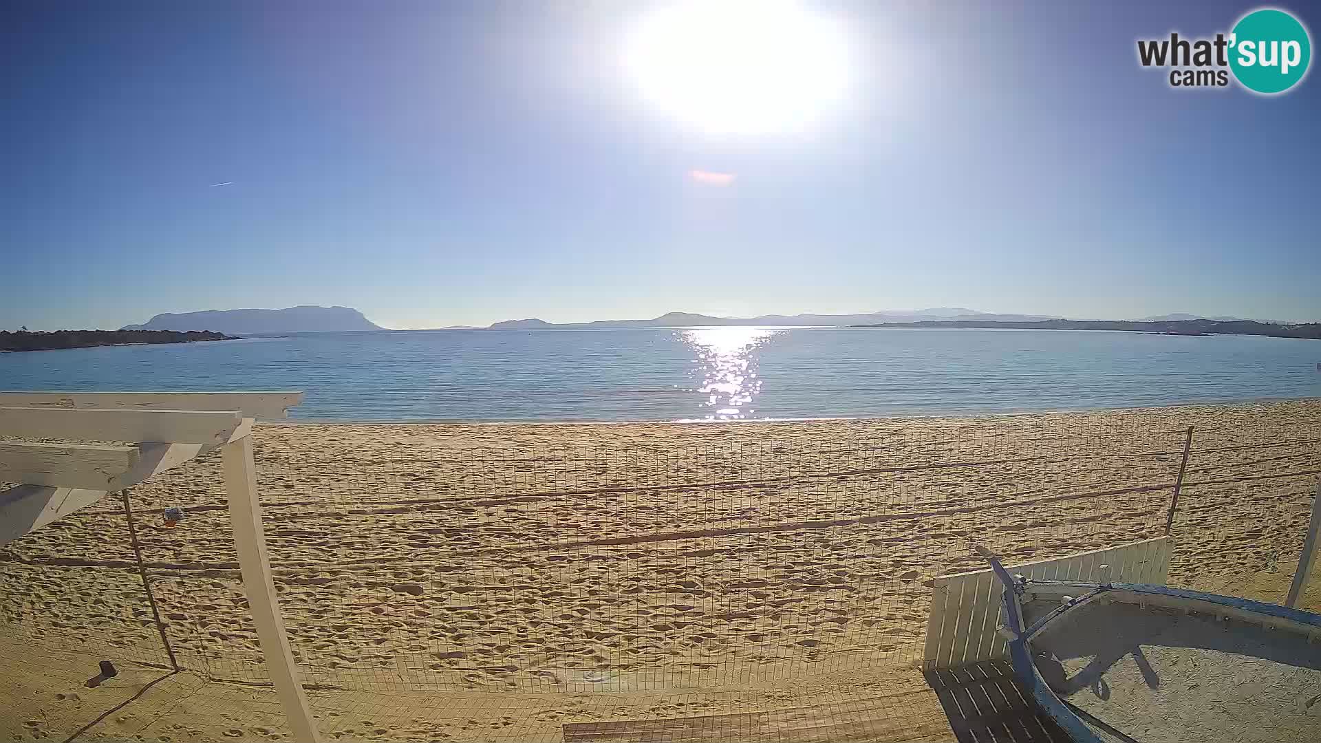 Spiaggia Bianca web cam – Golfo Aranci – Sardinien